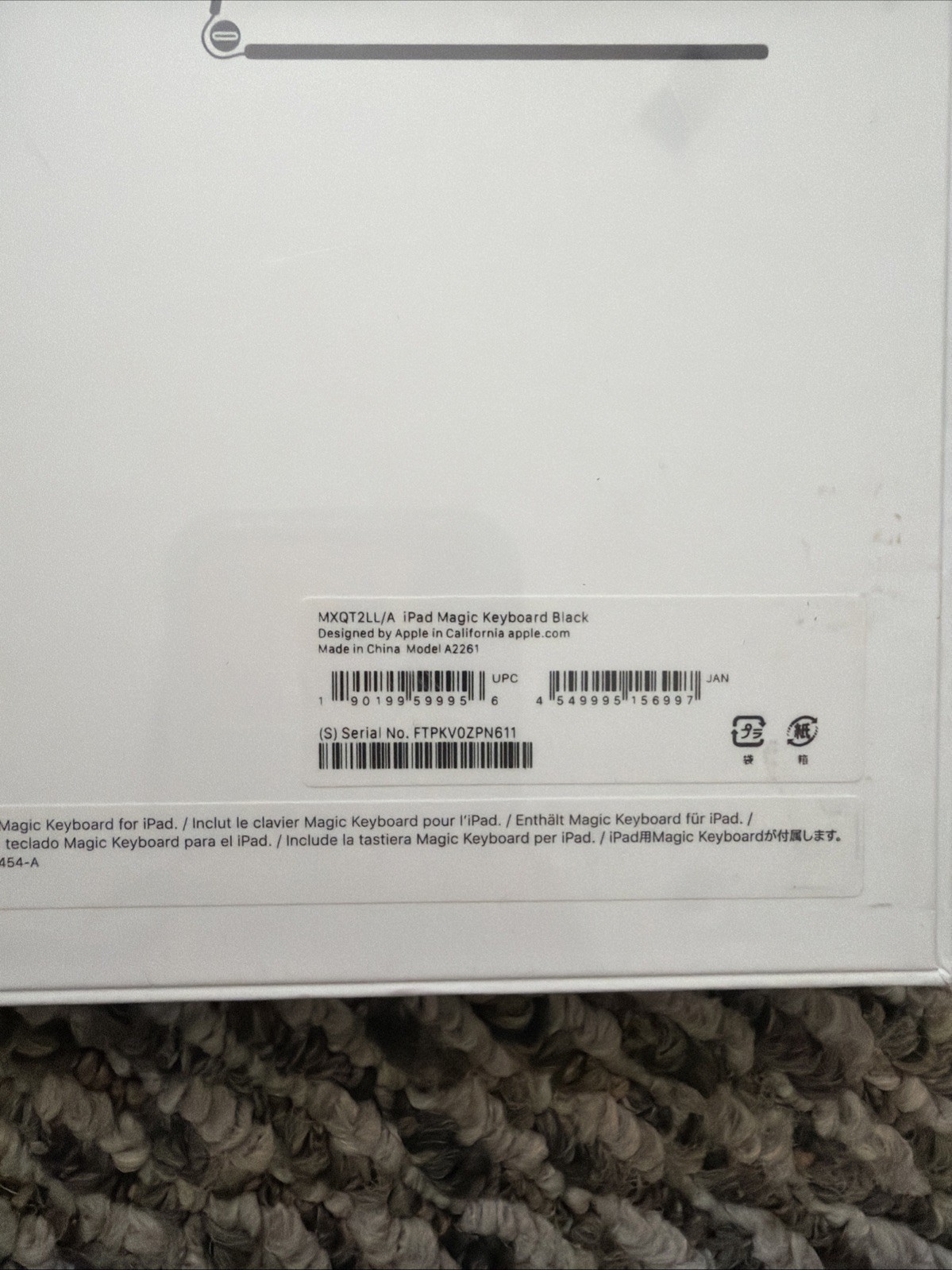 Apple Magic Keyboard for Apple iPad Pro 11 inch – Black