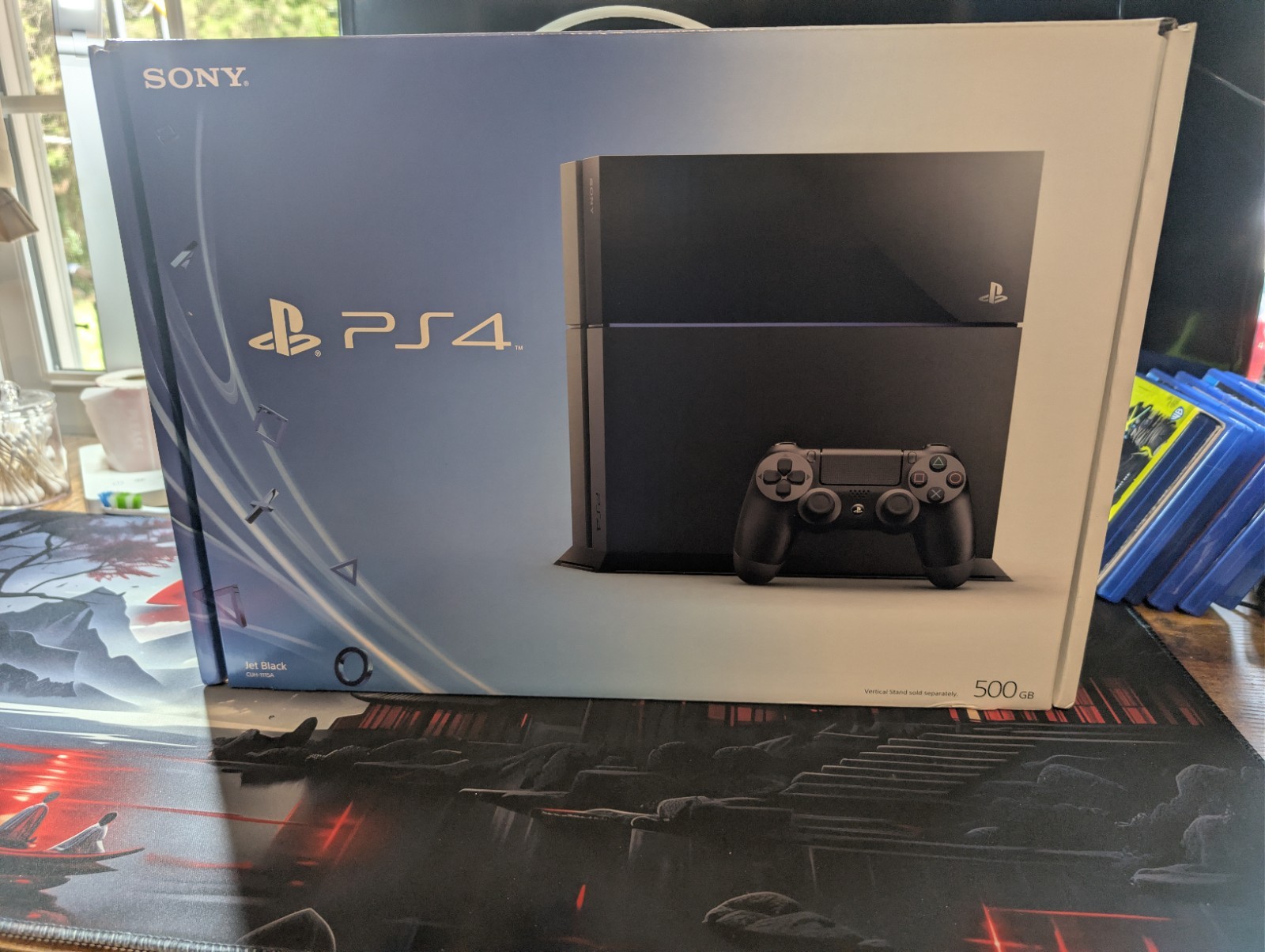 2 TB PlayStation 4 Original Box Included With 6 Games