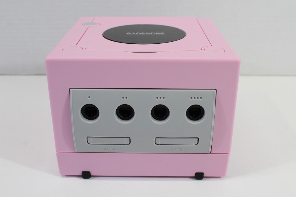 Nintendo Gamecube Console Pastel Pink LED NTSC-U/C DOL-001 GC PLAY US GAMES