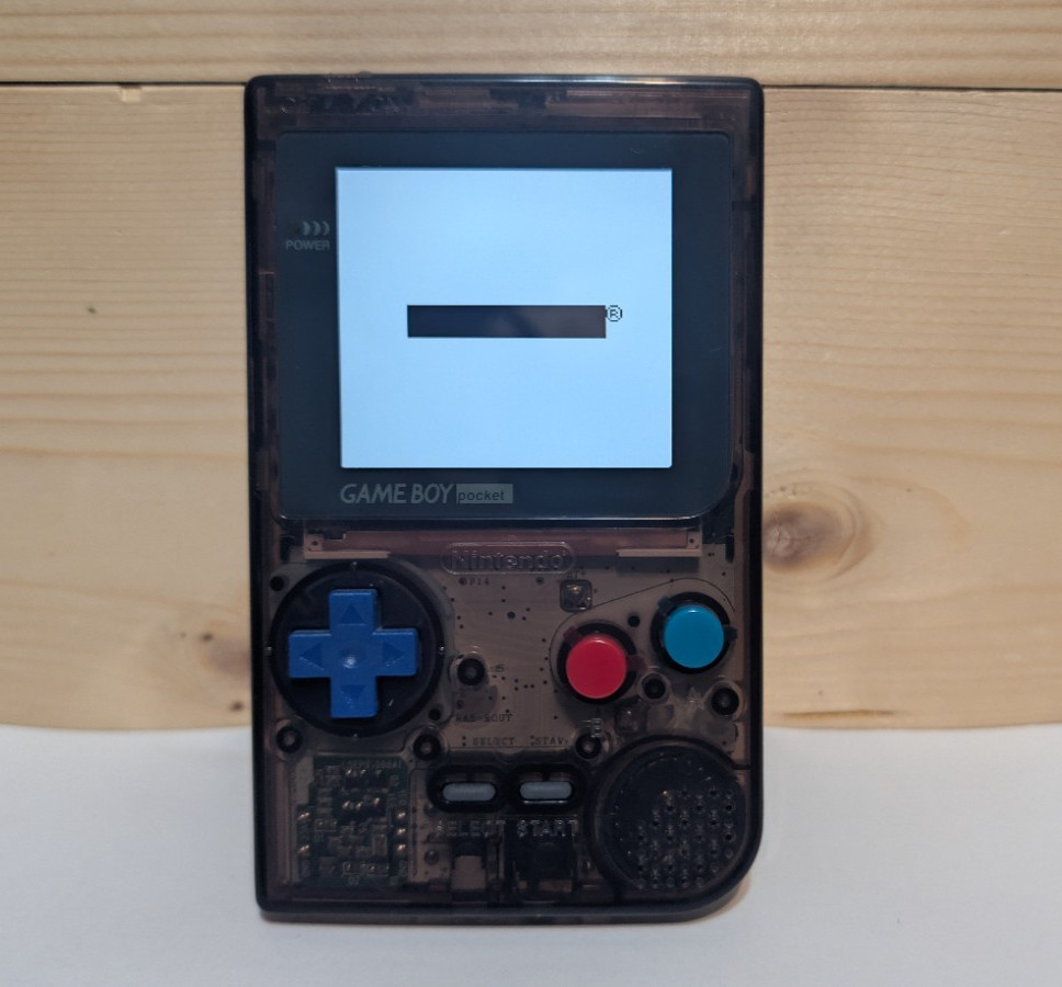 Nintendo Gameboy Pocket IPS Clear Black Laminated Screen