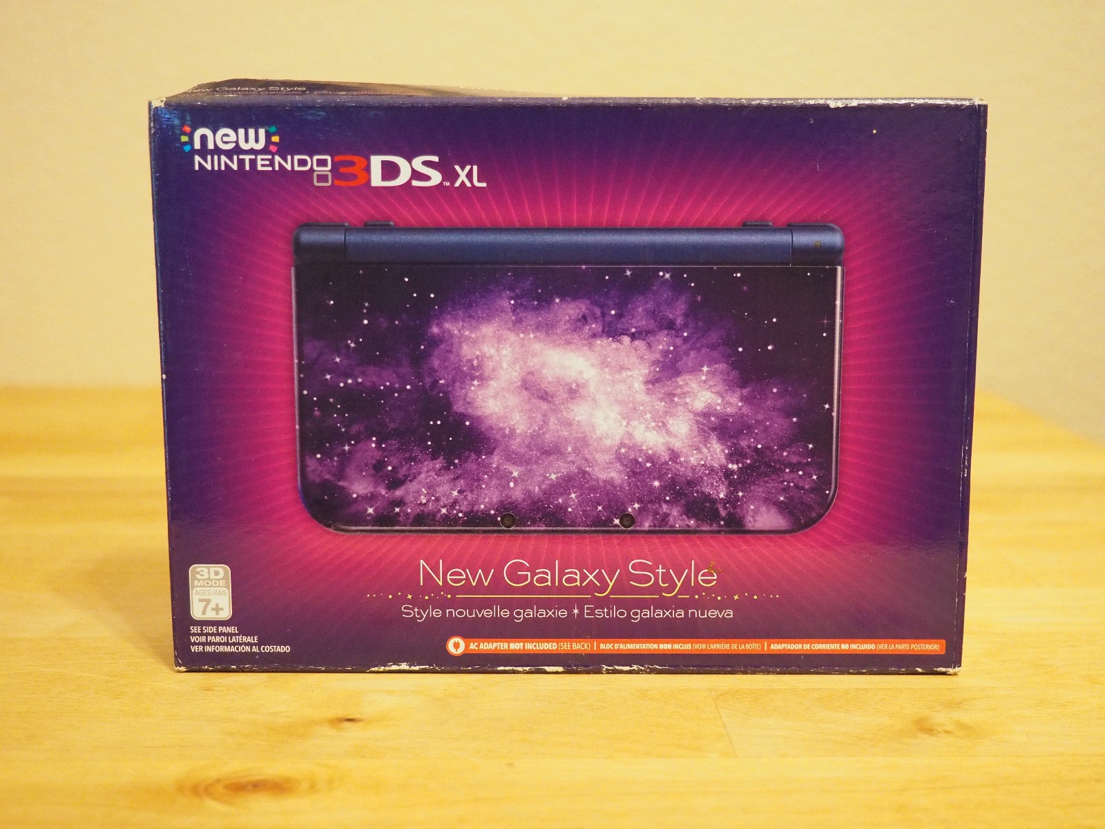 BRAND NEW NEVER OPENED ‘new’ Nintendo 3DS XL – Galaxy Edition