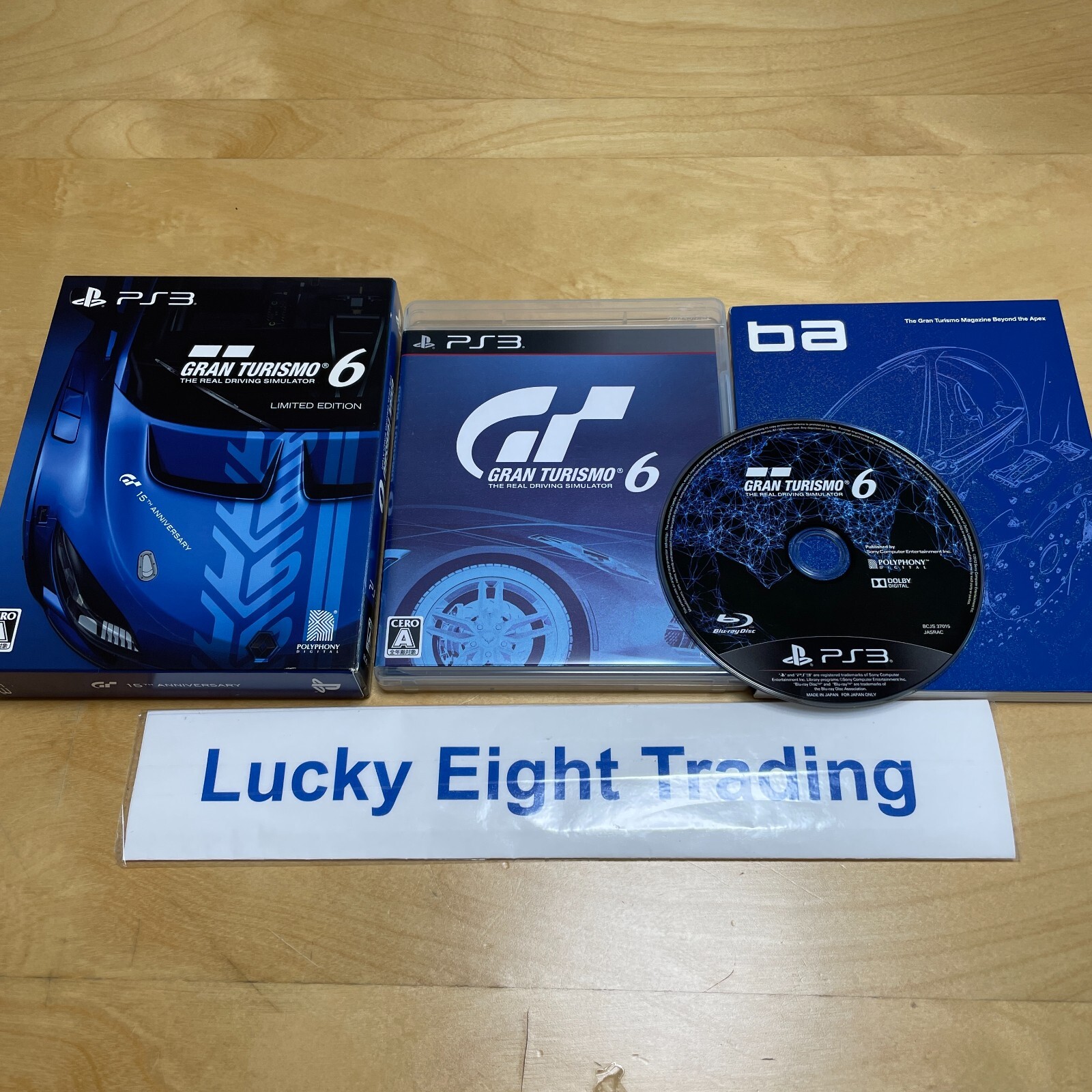PlayStation 3 Gran Turismo 6 the Real Driving Simulator Limited ED Japan ver [A]