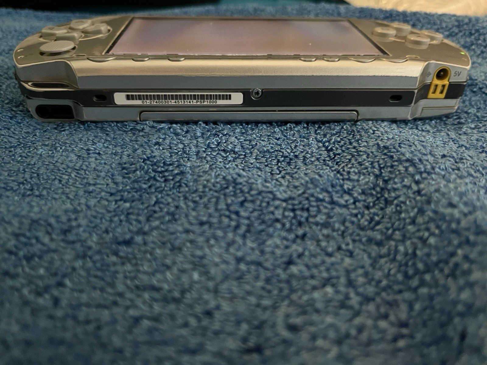 Sony PSP 1000 Silver Handheld System with Charger & Battery – ARK-4 Installed!