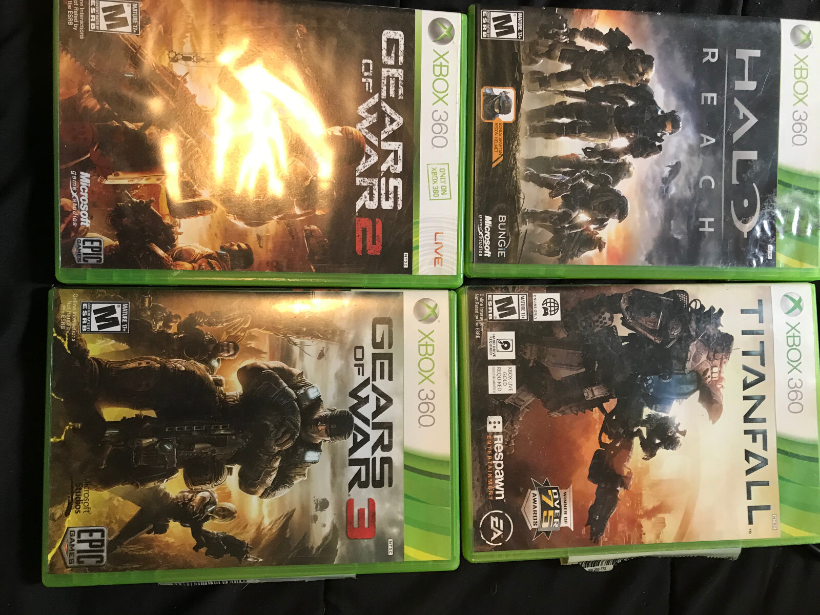 Xbox 360 Kinnect Camera w/ 13 regular games & 5 Kinnect games & 2 Controllers