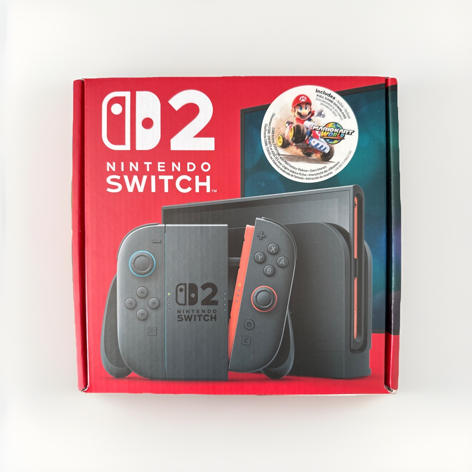 Nintendo Switch 2 Console + Mario Kart World Bundle + Best Buy Event Coin