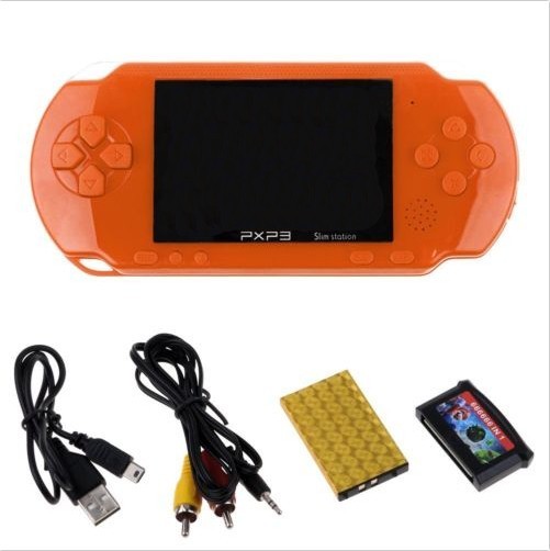 Clearance Wholesale Lot 60x PXP3 Slim Station 16-Bit Retro Game Consoles ORANGE
