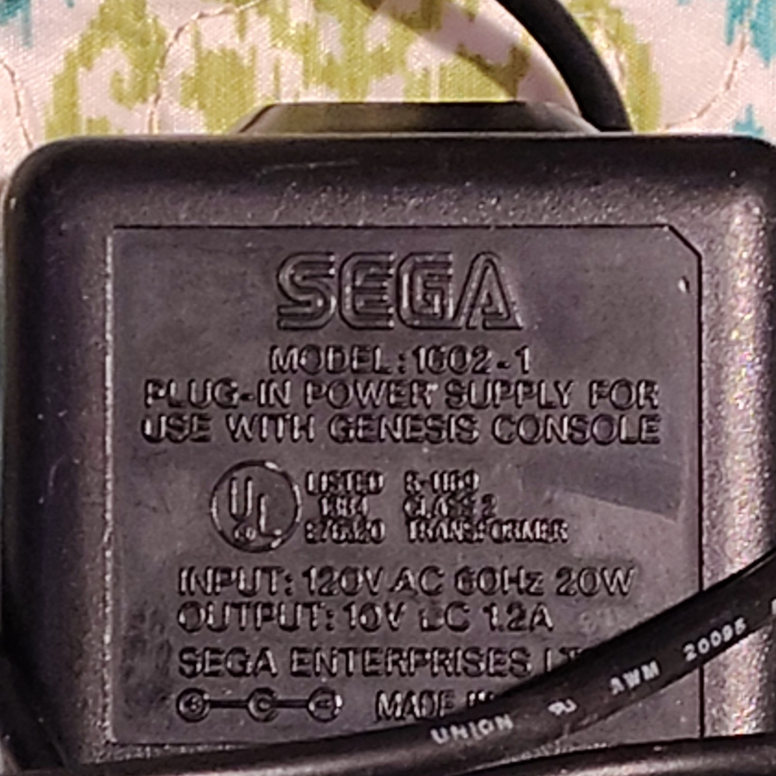 Sega Genesis Model 1 – Does Not Power On -OEM Power Supply Included