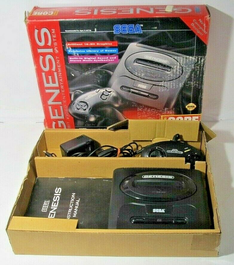 Sega Genesis Console ~ The Core System Complete in Authentic Box