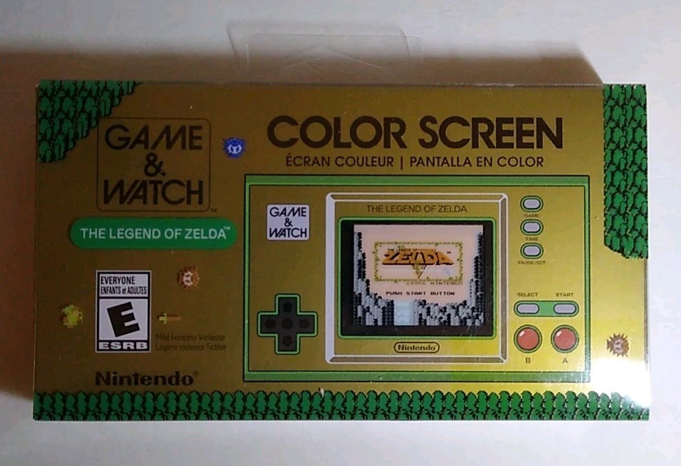 NEW/SEALED Nintendo Game & Watch: The Legend of Zelda Handheld