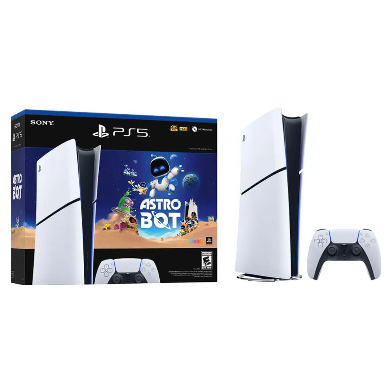 Sony PlayStation 5 Slim Console Digital Edition ASTRO BOT Bundle PlayStation 5
