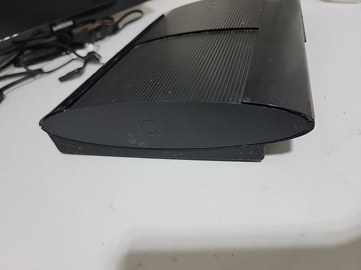 Sony PS3 Super Slim CECH-4001B Console 250GB FOR PARTS/REPAIR SOLD AS IS