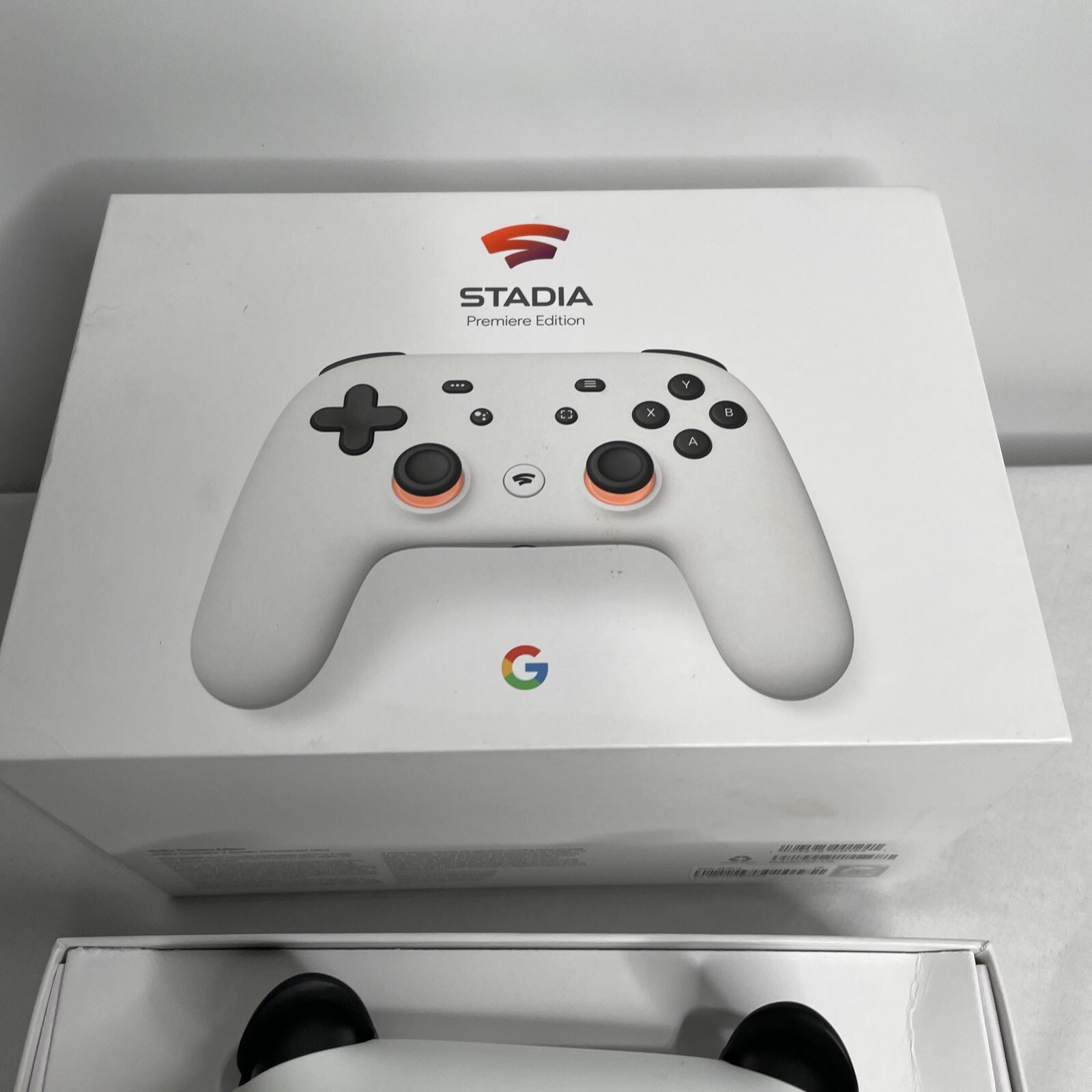 Google Stadia H2B Premiere Edition White Bluetooth Controller Only Free Shipping