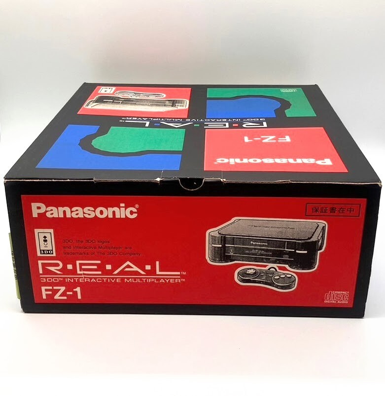 OPEN BOX Panasonic 3DO REAL FZ-1 Console System Work Japanese #248