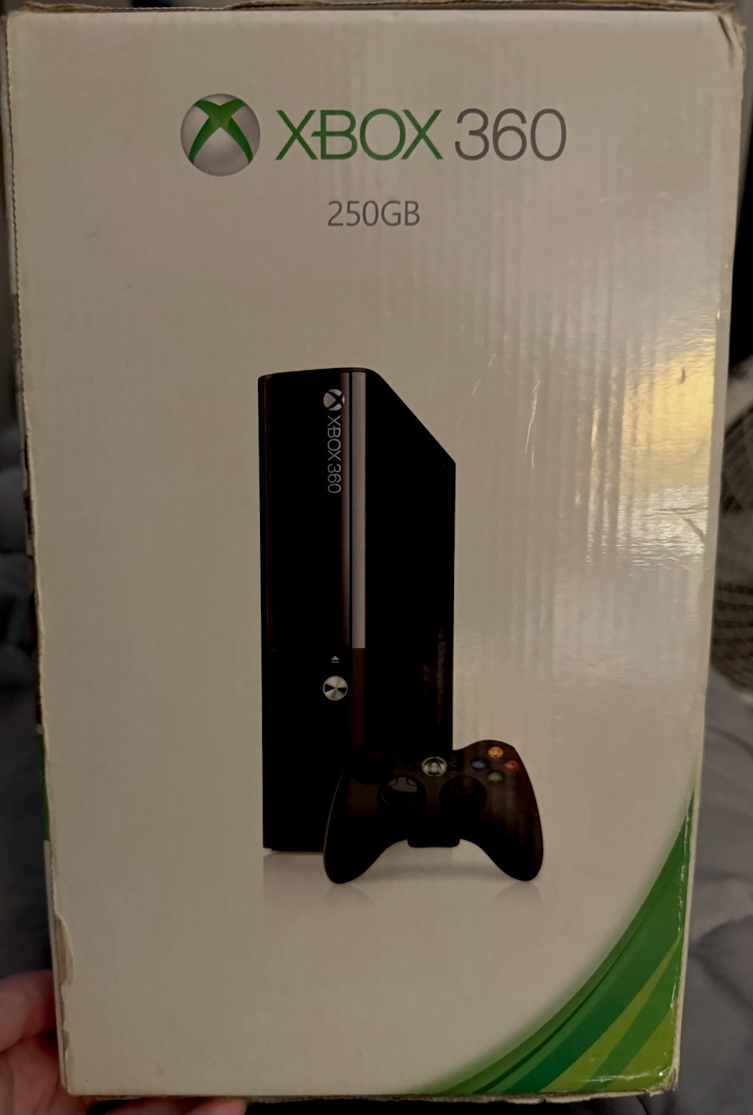 Microsoft Xbox 360 E 250GB Gaming Bundle -Console/Controller/Adapter