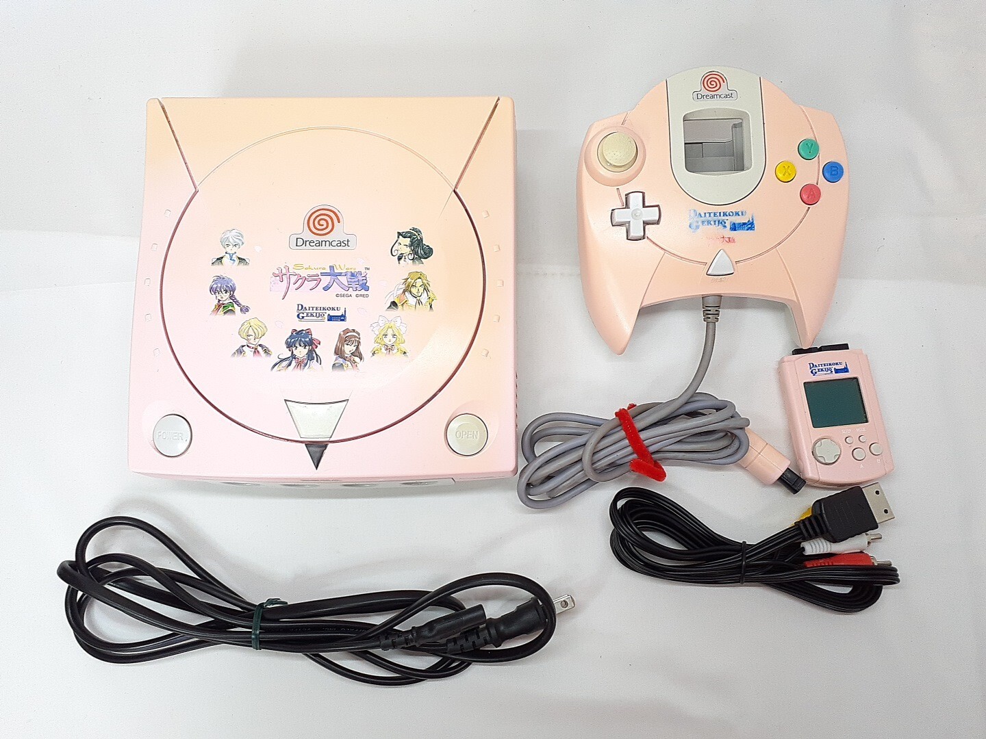 Sega Dreamcast Sakura Wars Console set New LED Battery Holder HKT-3000 NTSC-J