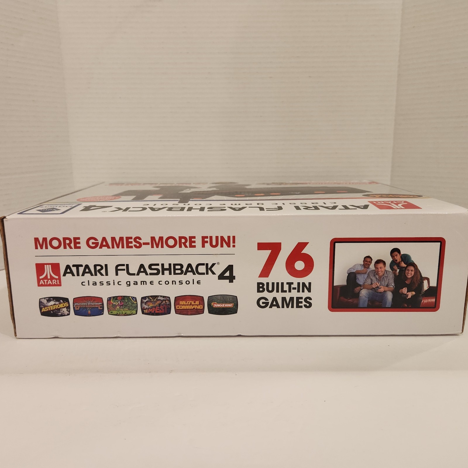 Atari Flashback 4 Classic Game Console Bundle 76 Games Sams Club w/ POSTERS EUC