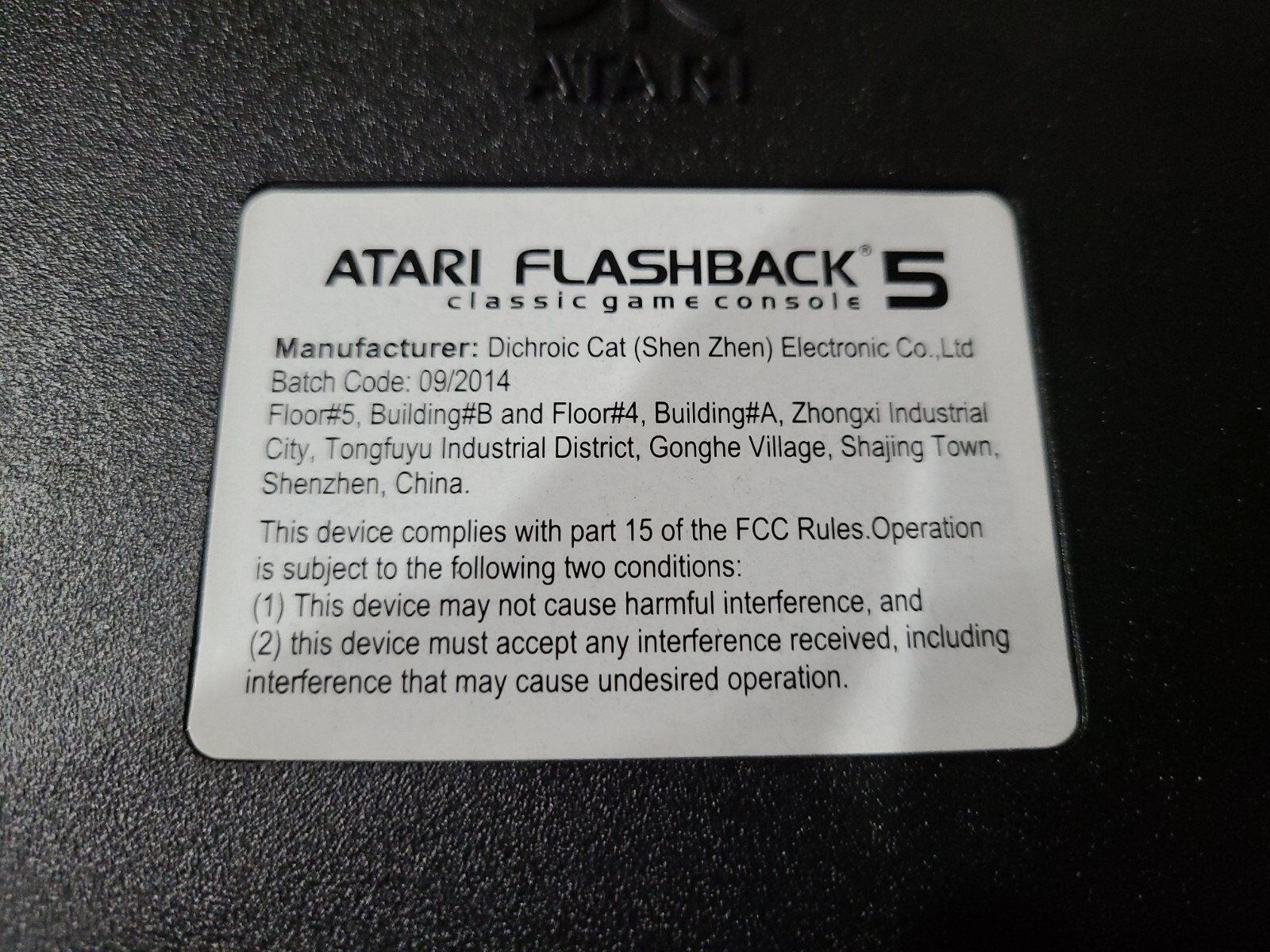 Atari Flashback 5 Classic Game Console,2 wireless controllers, 92 Built-in Games