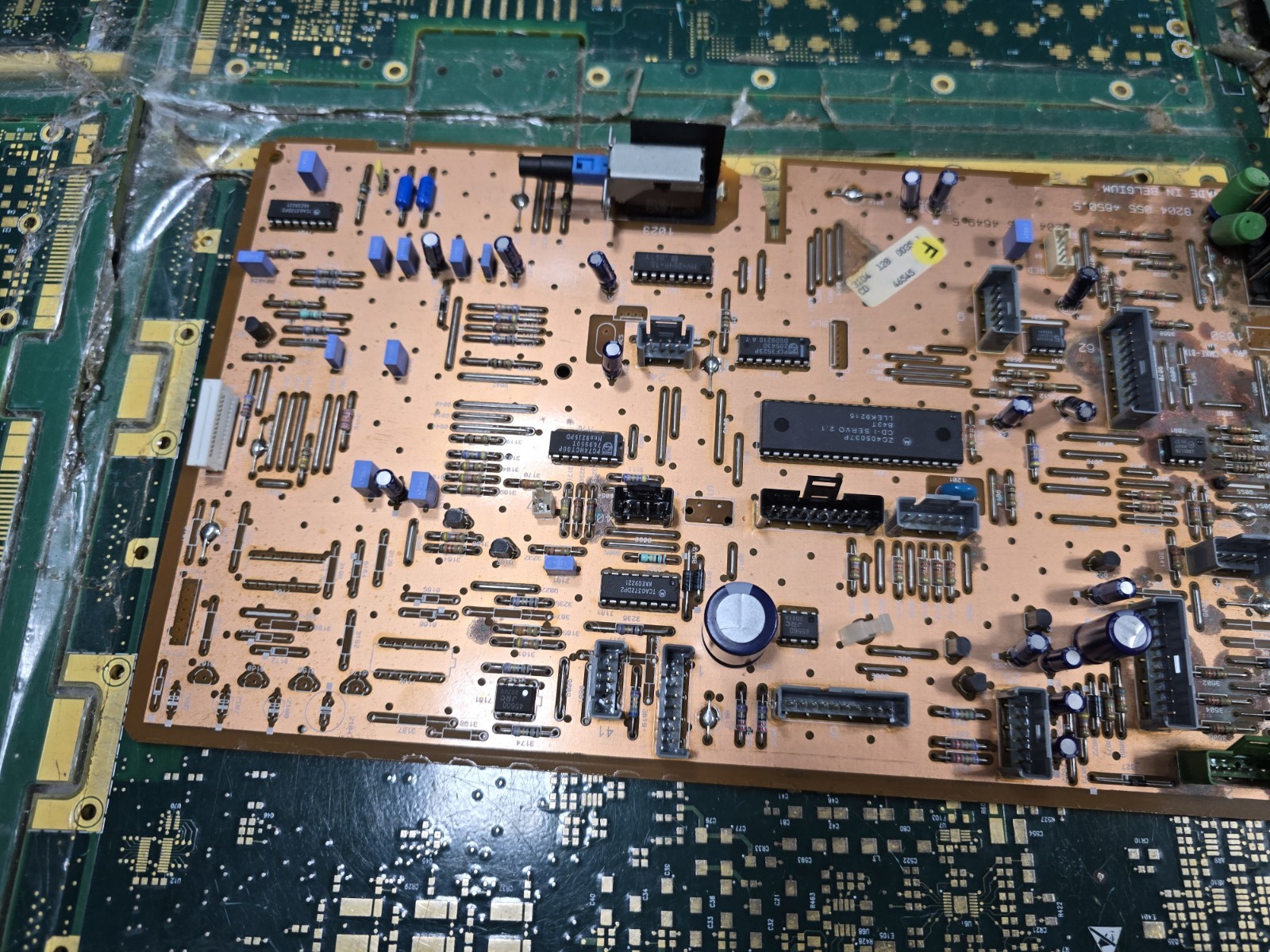 Philips CDI 910 EXACT CORROSION Motherboard-Not Tested-Intact-PARTS-READ ALL