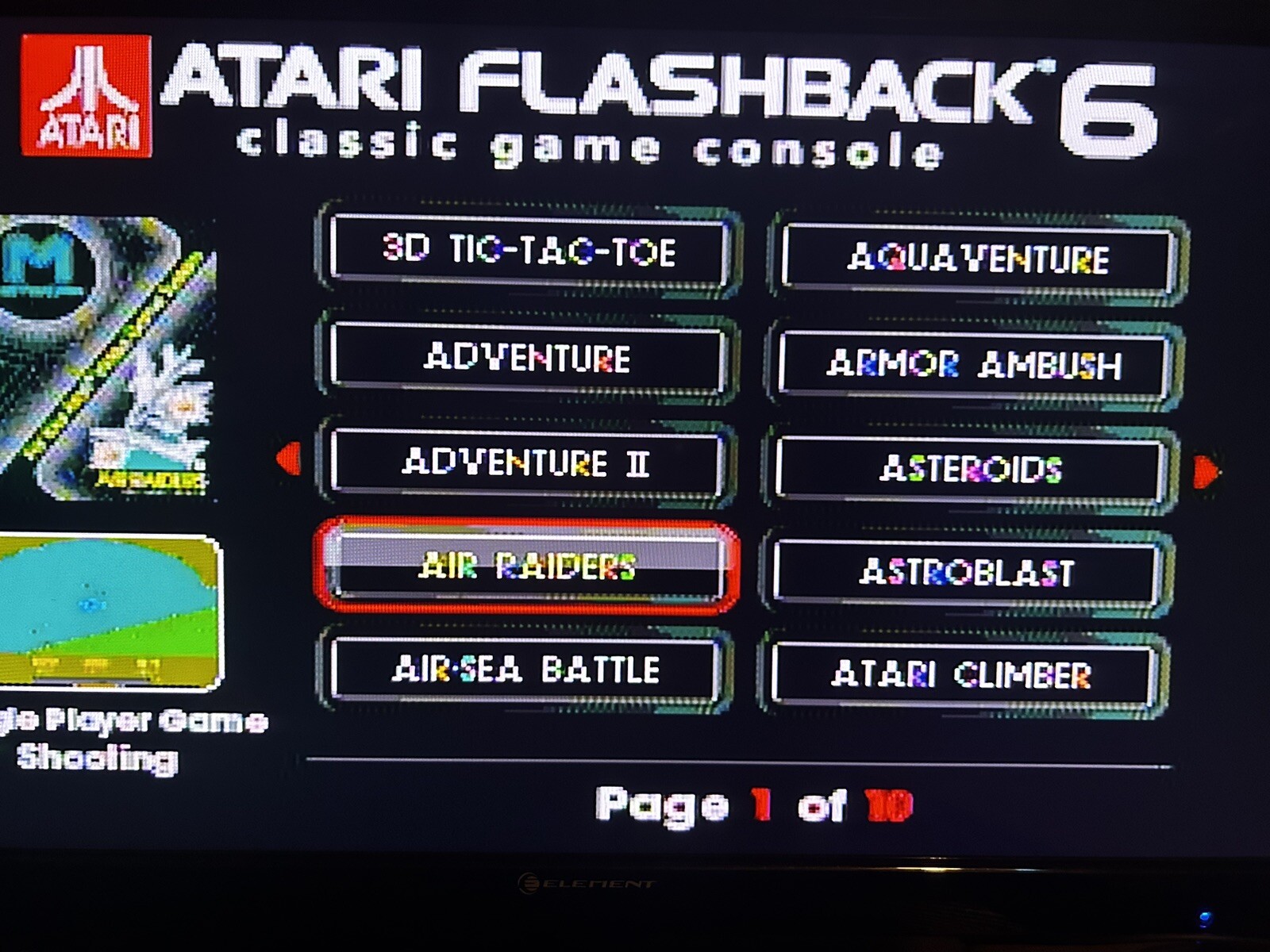 Atari Flashback 6 ClassicGame Console Plug N Play 100 Built In Video Games.