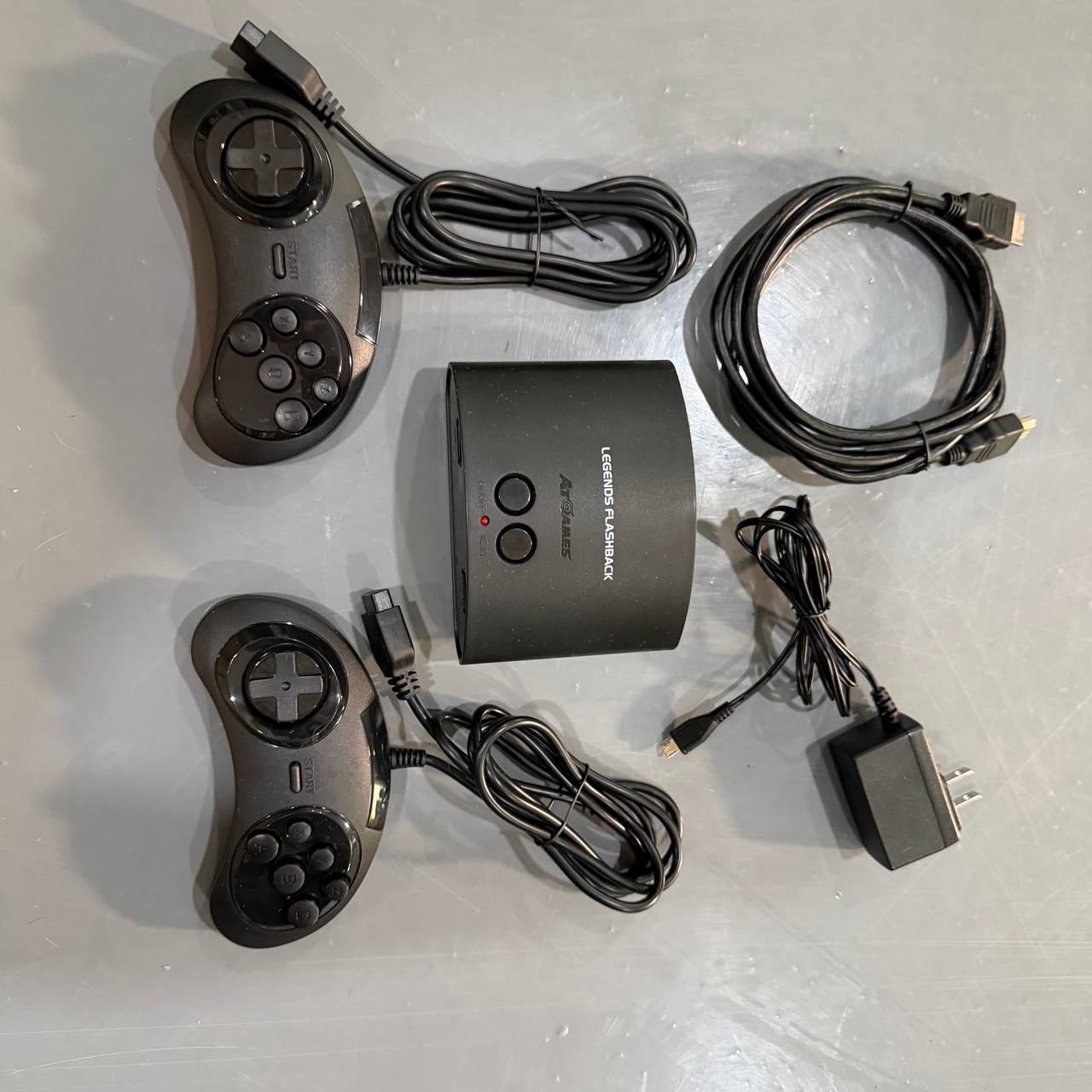 4 USED Consoles Bundle: SNES Classic, PS1 Classic, Legends Flashback & Atari 8