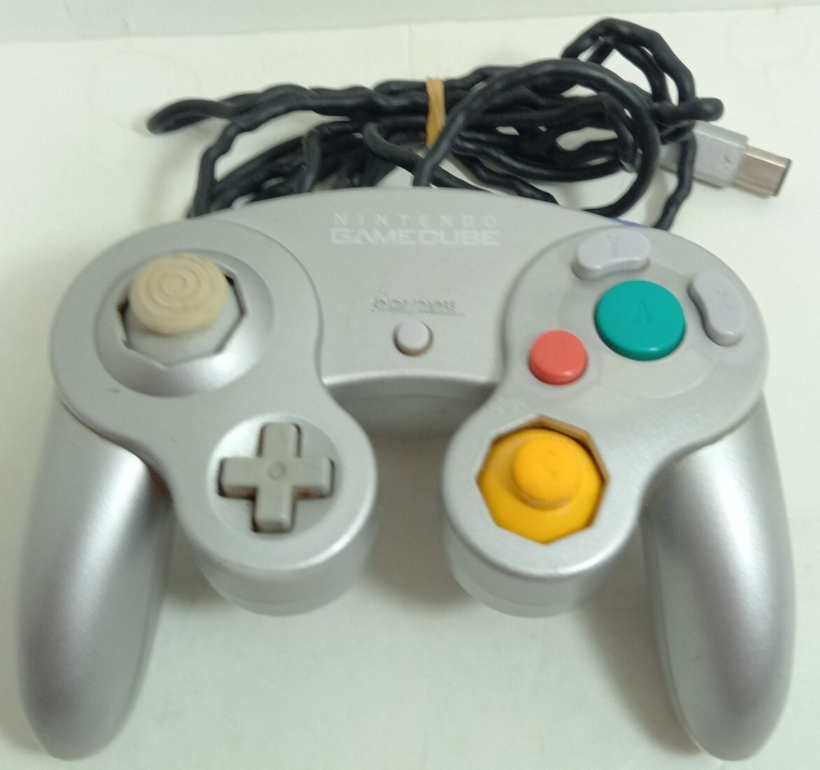 Nintendo Gamecube Game Console Silver Color W/ Box Cord Controller memory Card