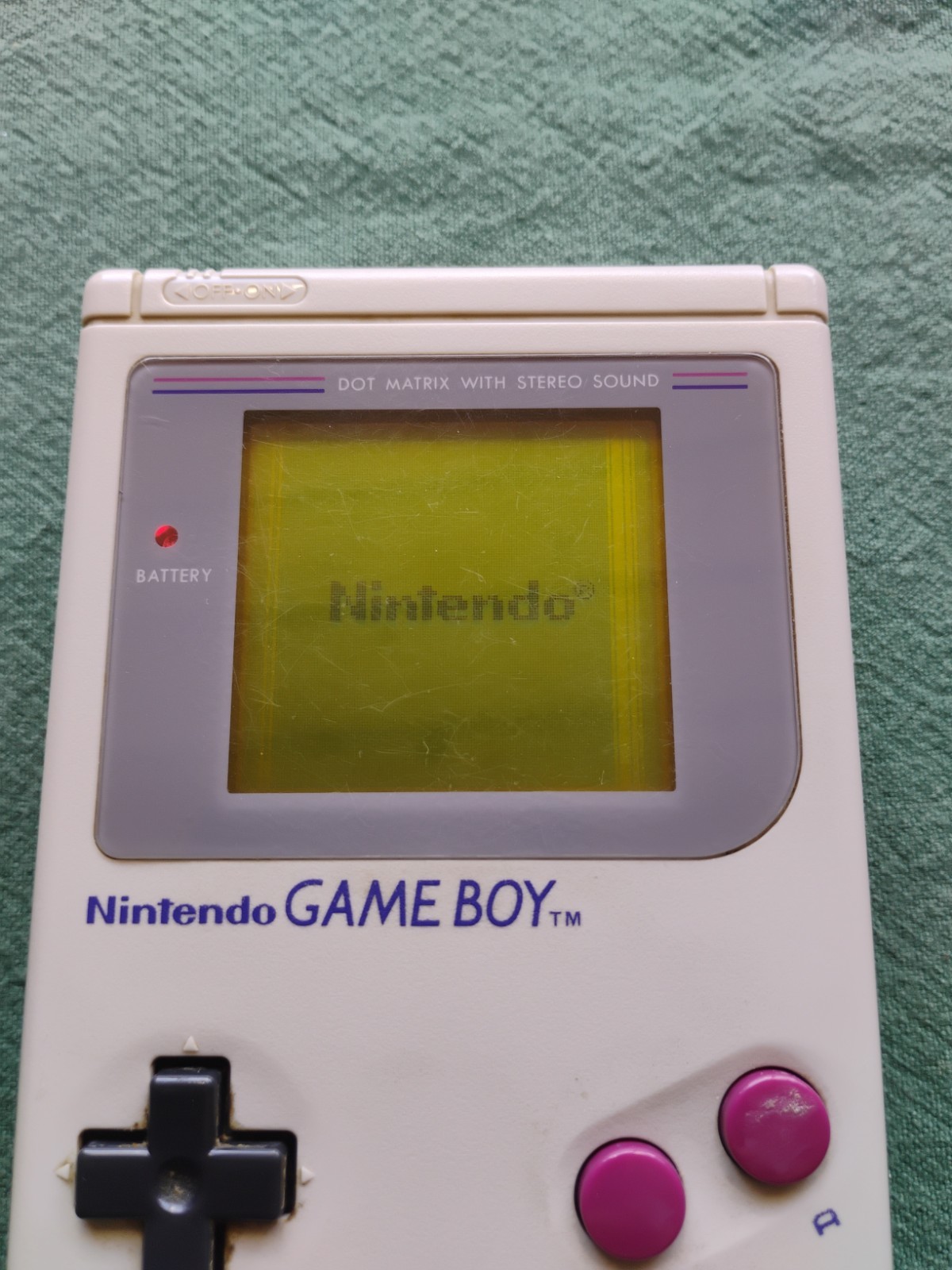 Authentic Original Game Boy DMG-01 Console Handheld – Tested! 6 Games! One Owner