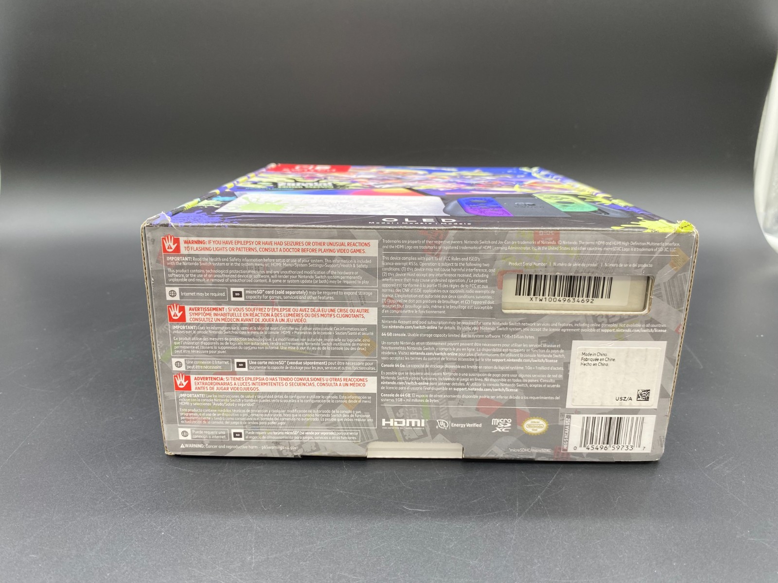 Nintendo Switch OLED Model – Splatoon 3 Special Edition Console – BRAND NEW