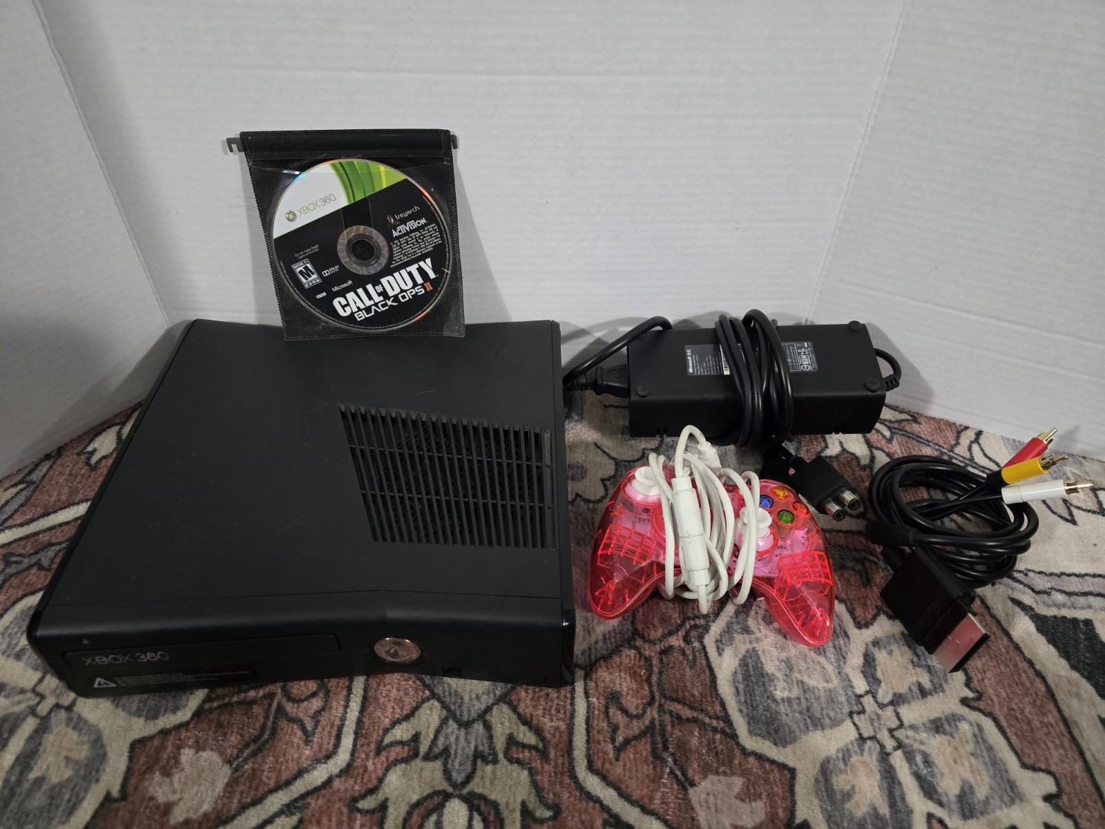 Microsoft Xbox 360 Console Black Model 1439 Console W/250GB Hard Drive