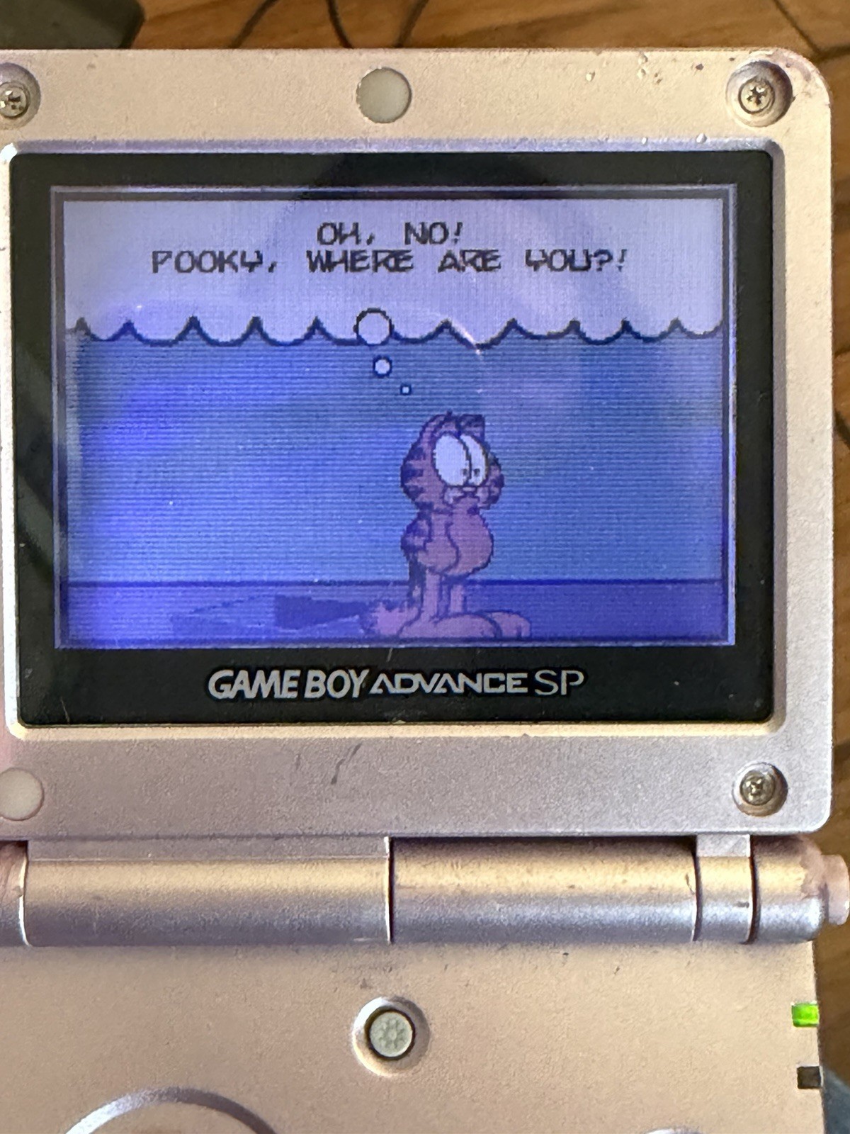 Authentic Nintendo Game Boy Advance SP GBA SP – Pearl Pink-AGS-001 Charger Game
