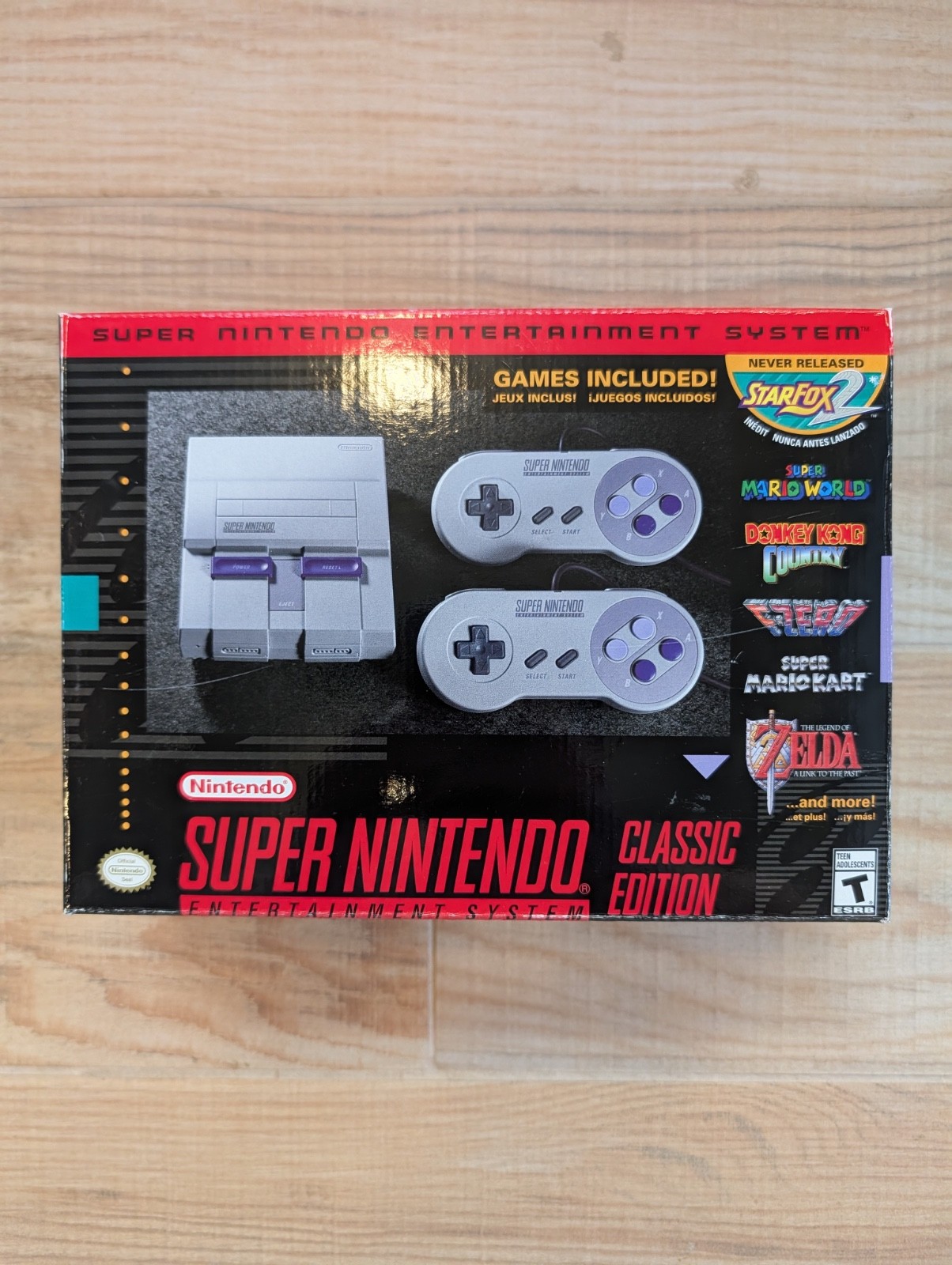 Nintendo SNES Classic Edition Mini Console Complete In Box – 21 Games Built-In