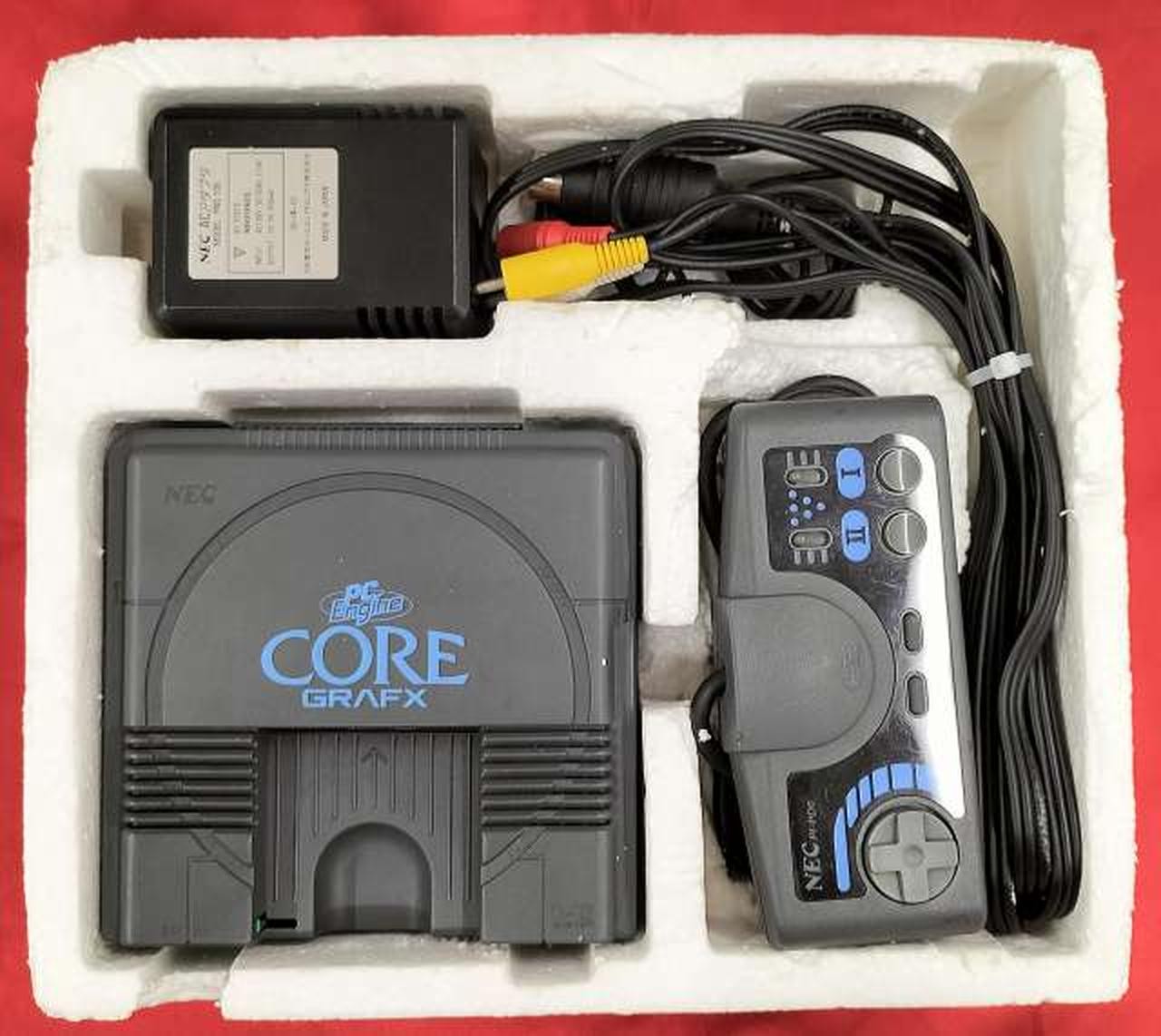 NEC PC Engine Core Grafx PI-TG3 Console Retro Game System Japan TurboGrafx