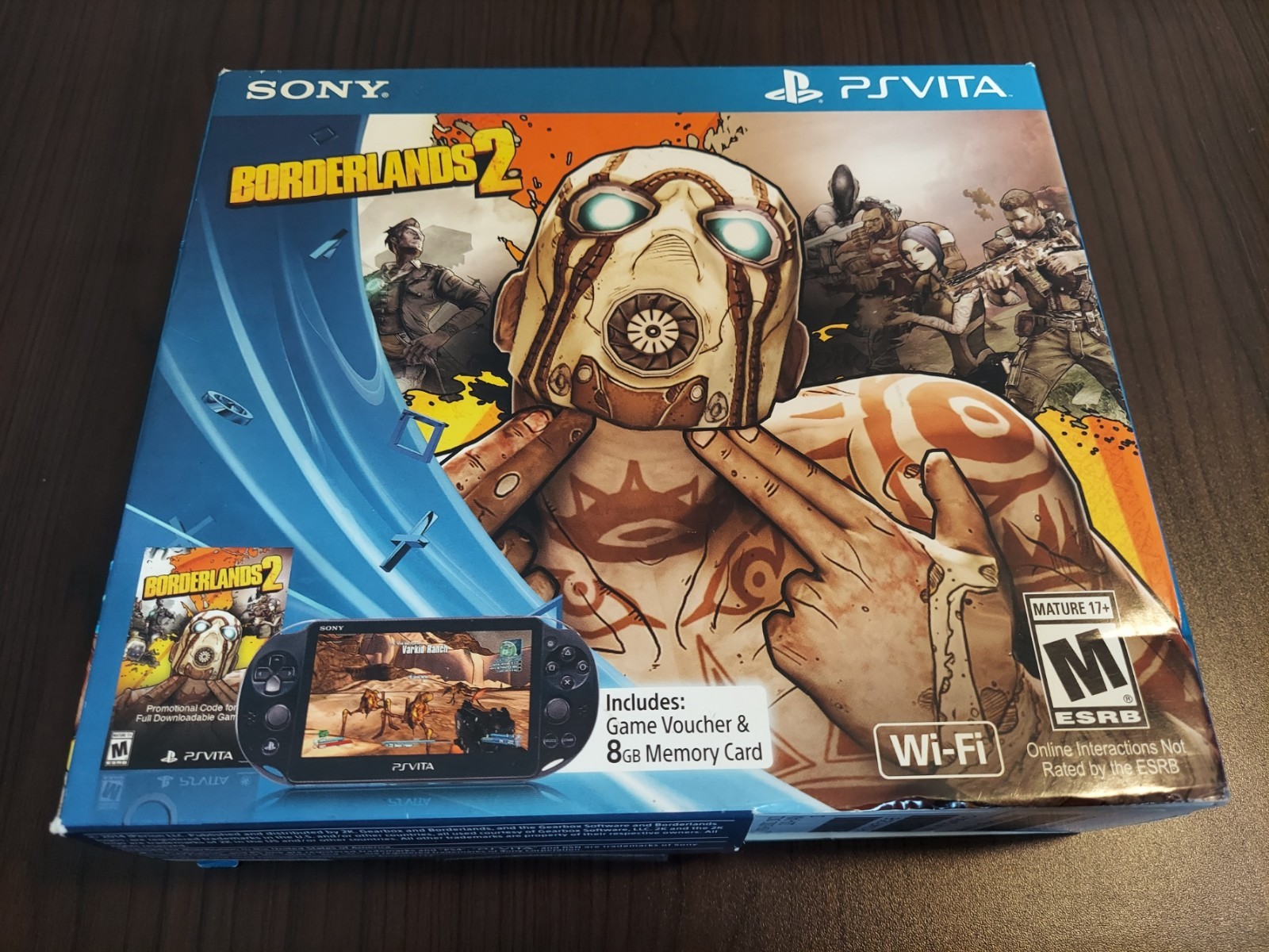 Borderlands 2 PS Vita Console Bundle (Used/Tested- Fair Condition) (Incomplete)