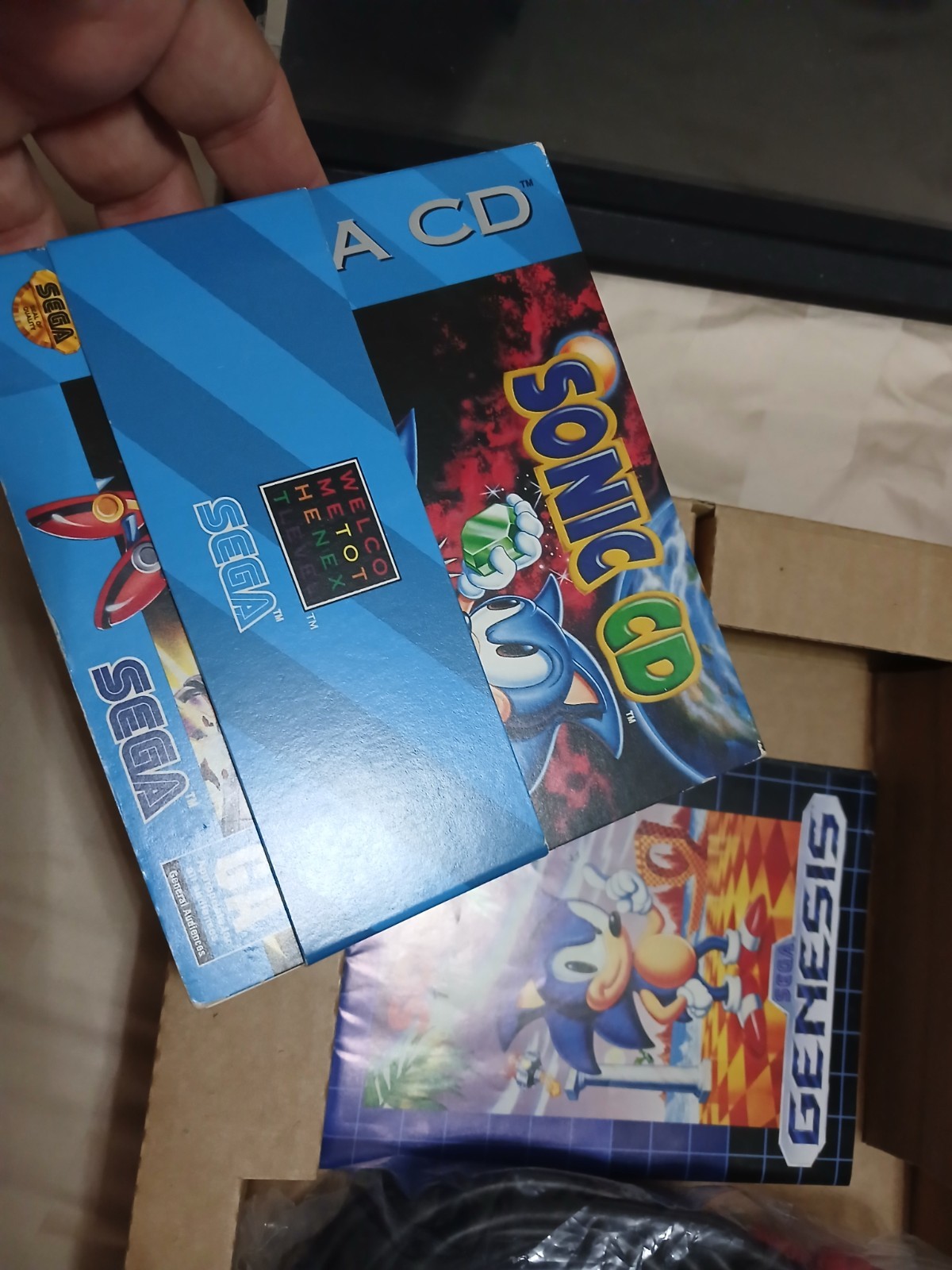 Sega Genesis CDX CD Console Bundle With RARE Games, Excellent Condition