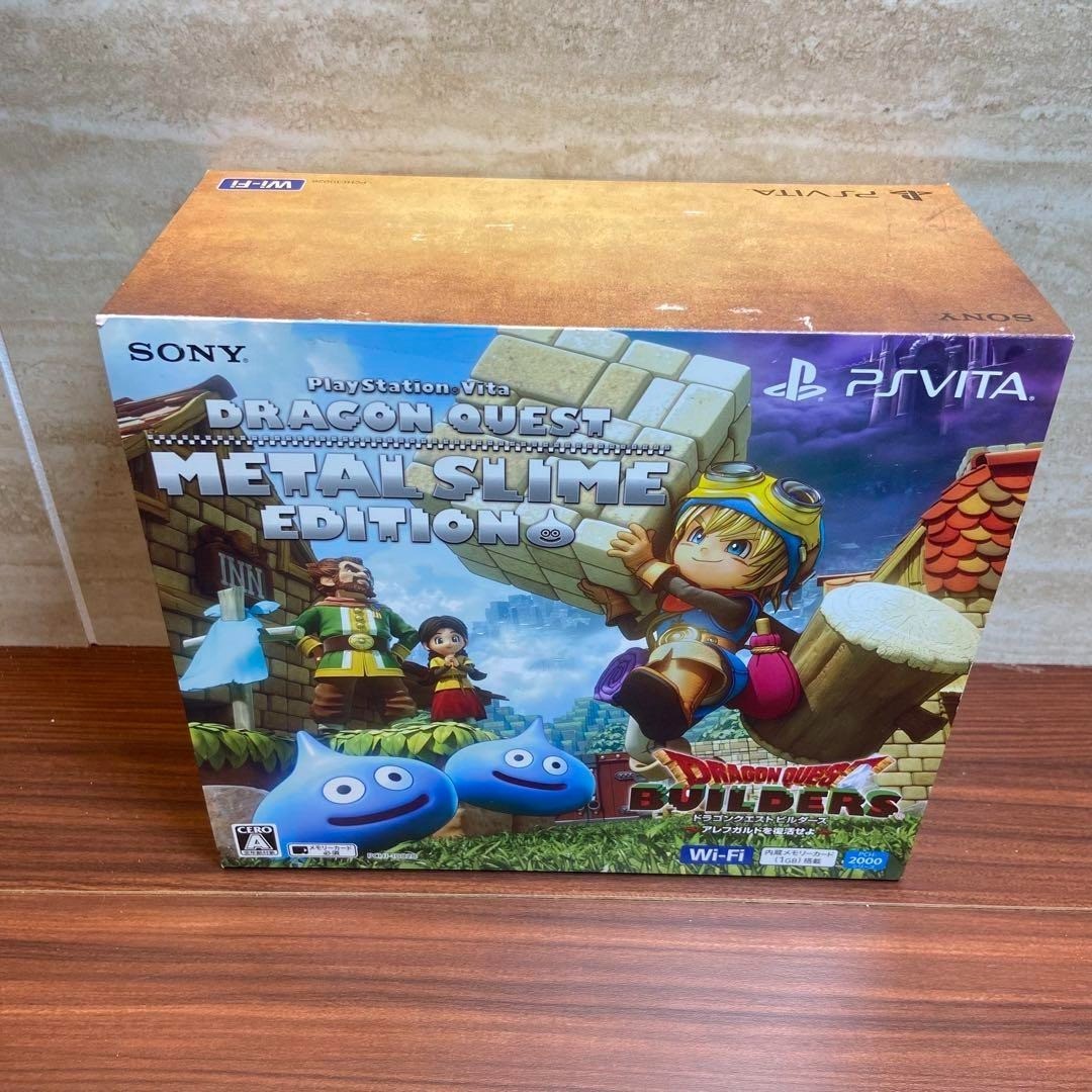 PS Vita 2000 Dragon Quest Metal Slime Edition 4163 From Japan