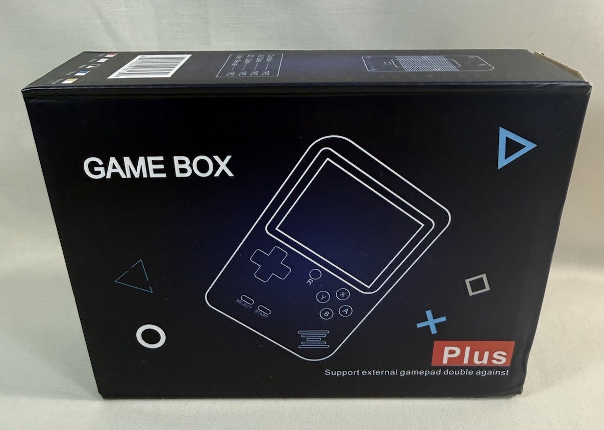 Game Box Plus Handheld System Red USB RCA Support External Gamepad