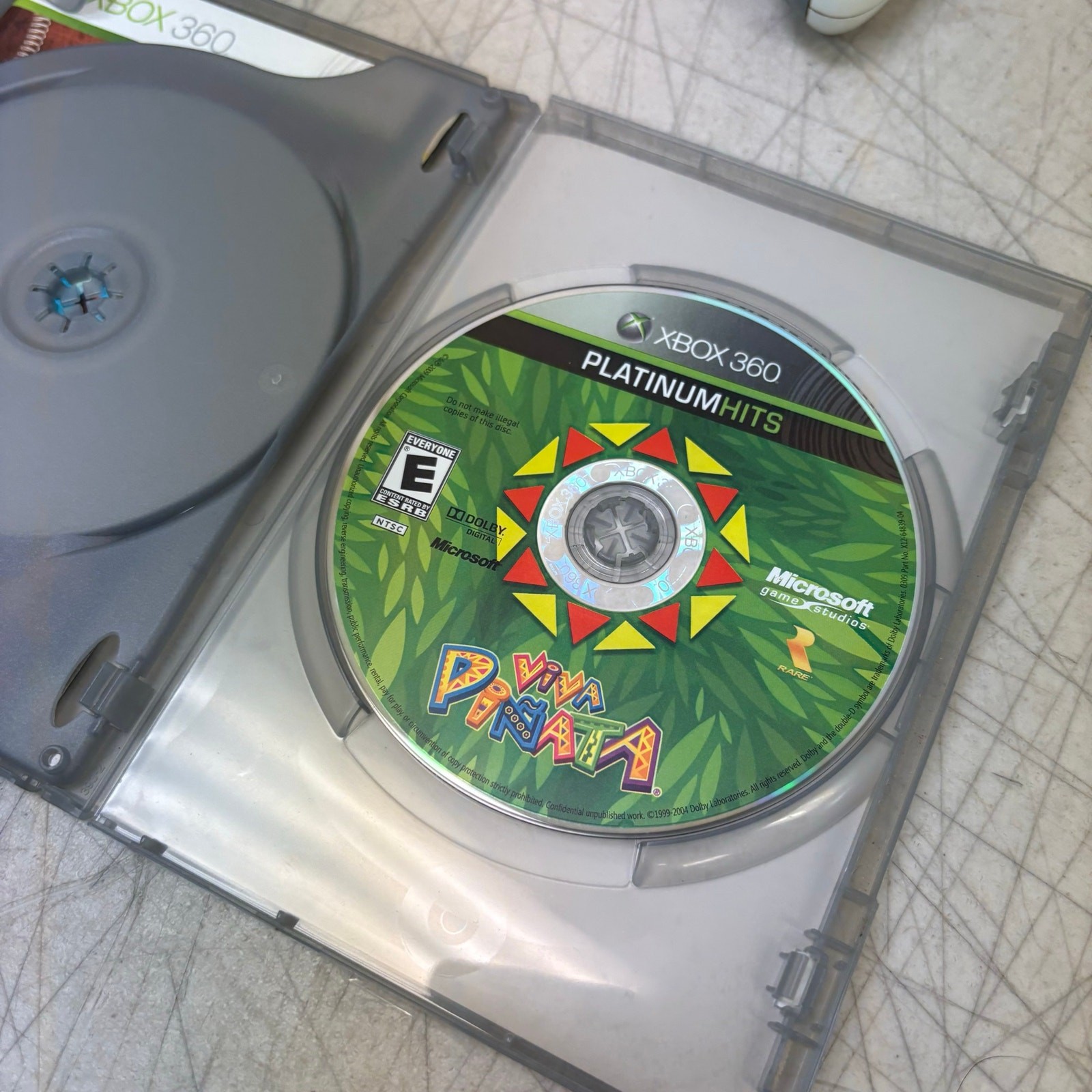Xbox 360 Arcade 60GB Console Bundle Box Banjo Kazooie Viva Pinata Original Box