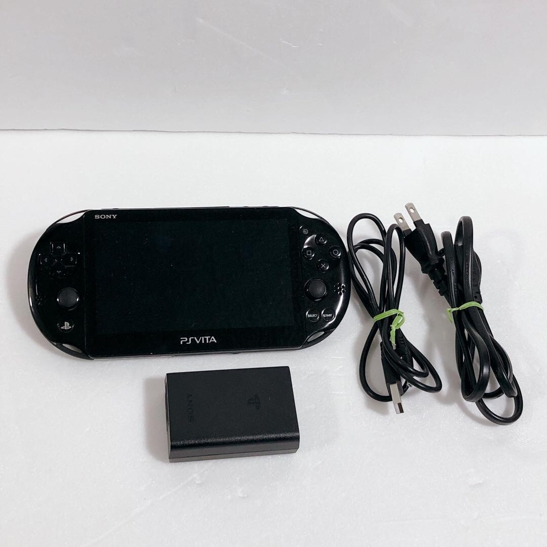 Sony PlayStation PS Vita PCH-2000 ZA11 Slim Black Console Wi-Fi model japan