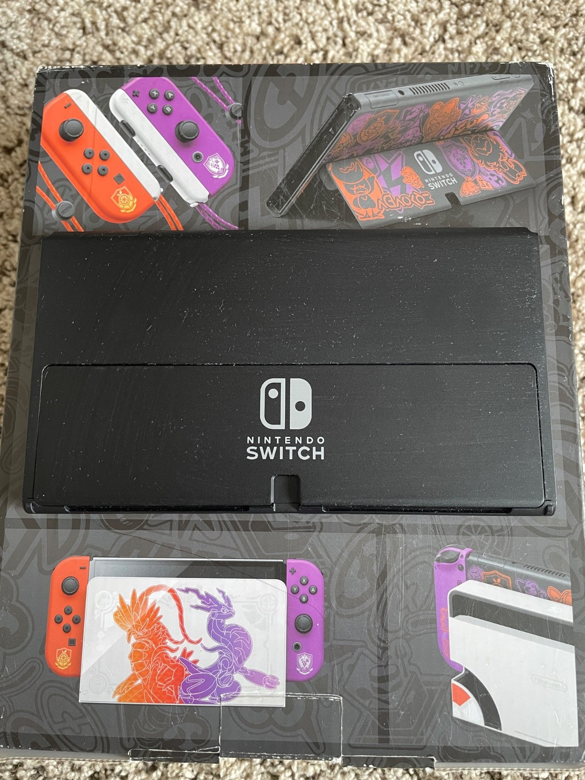 Nintendo Switch OLED + Pokemon Scarlet & Violet Edition Dock [READ DESCRIPTION]