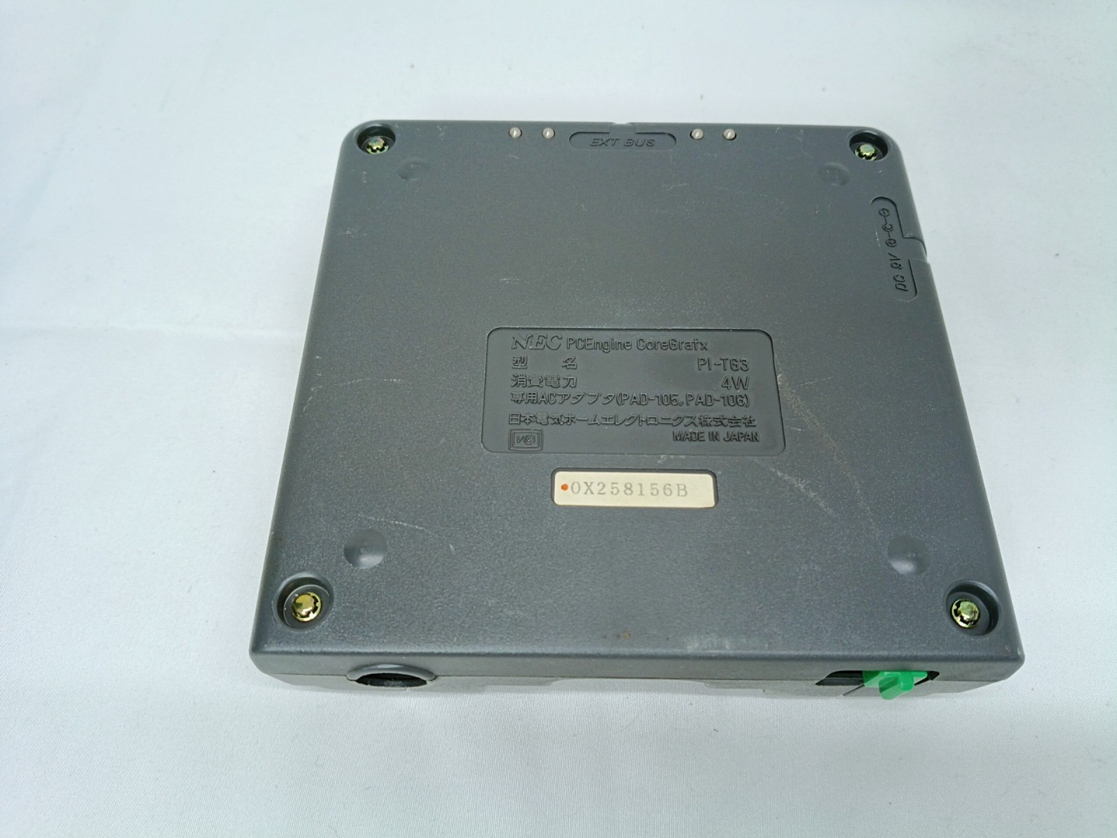 PC Engine CORE GRAFX console + 2games R-Type I&II NTSC-J Tested