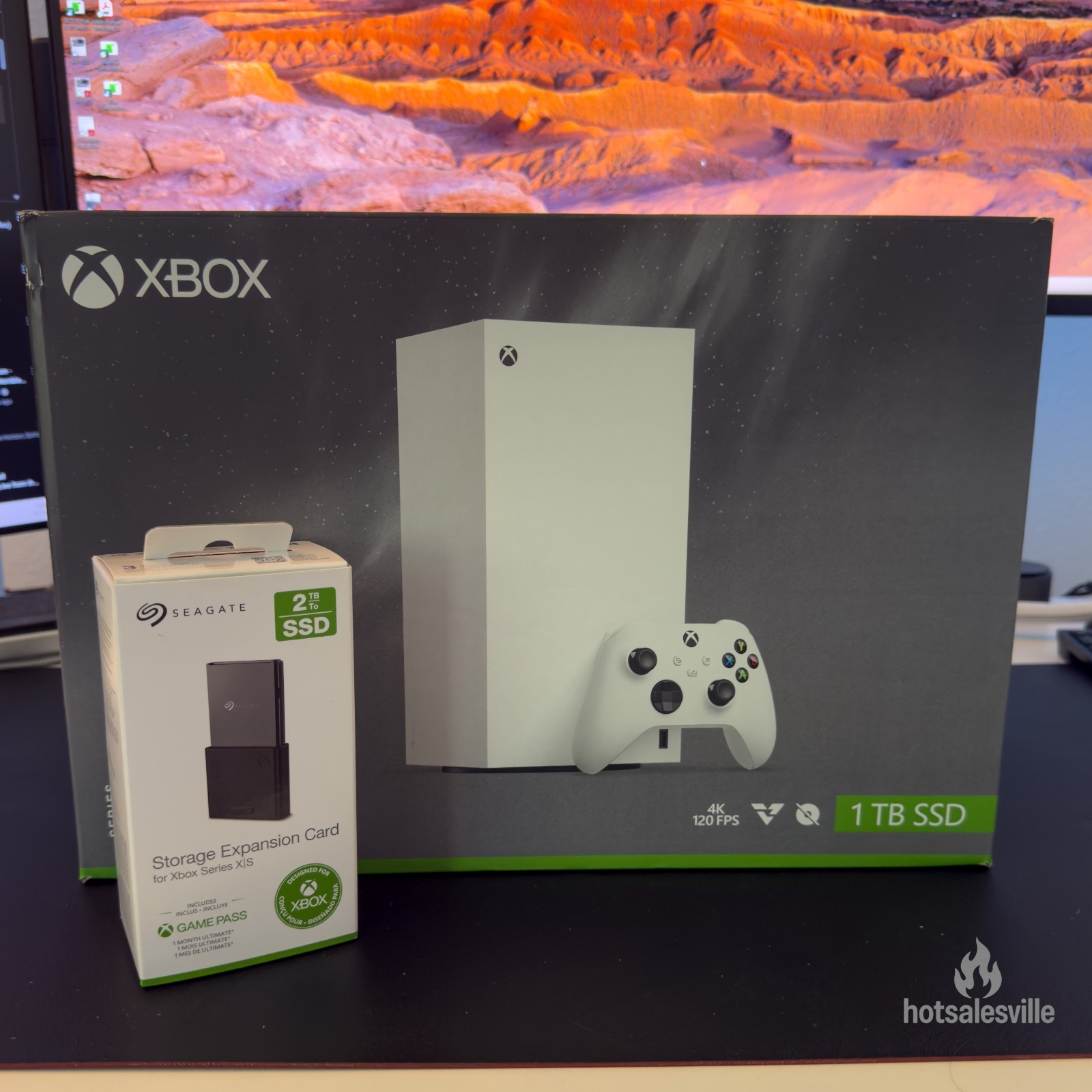 Microsoft Xbox Series X 1TB Video Game Console + Seagate 2TB Storage – Pre Owned