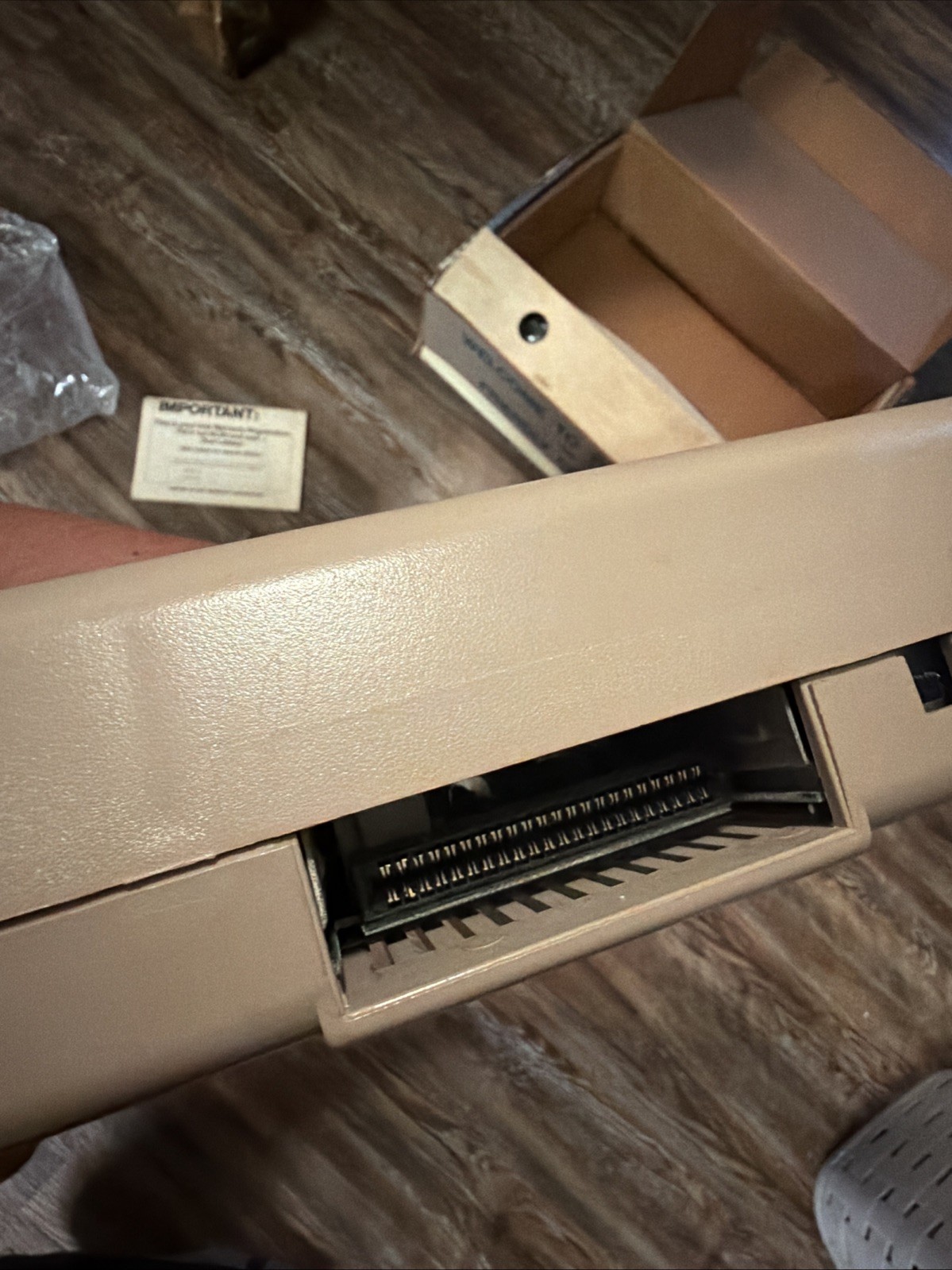 Commodore 64 Retro Computer With Command Overlay Strip PSU & Registration