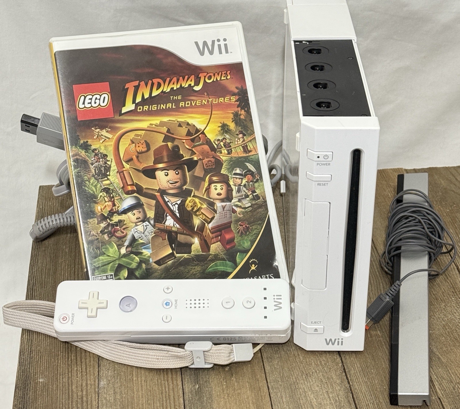 Nintendo Wii Console, Motionplus Controller, Indiana Jones – Bundle – Tested!
