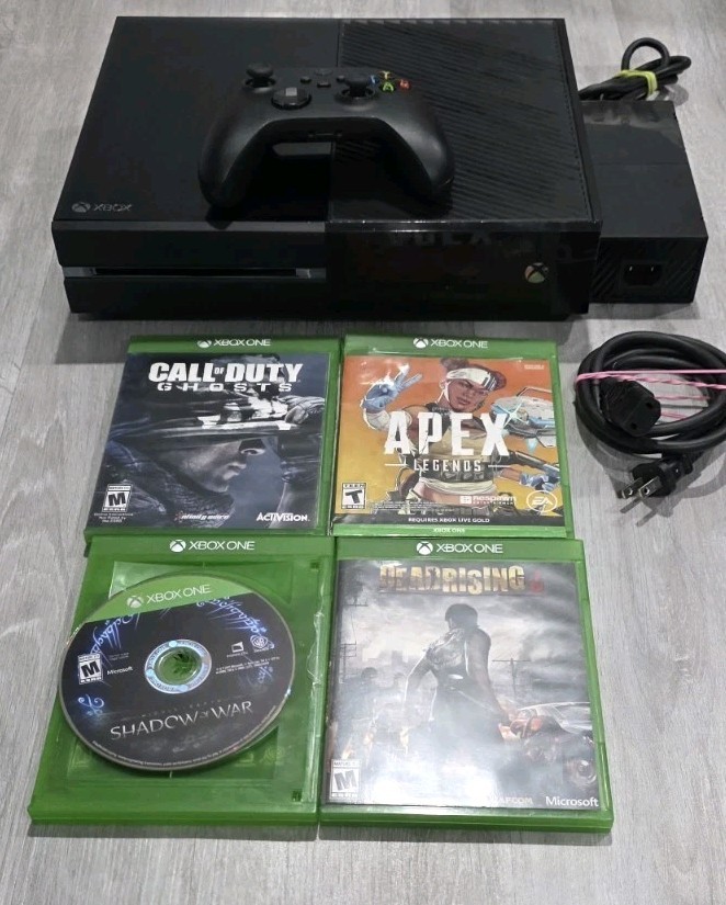 Microsoft Xbox One 365GB +5 games and controller tested 👌