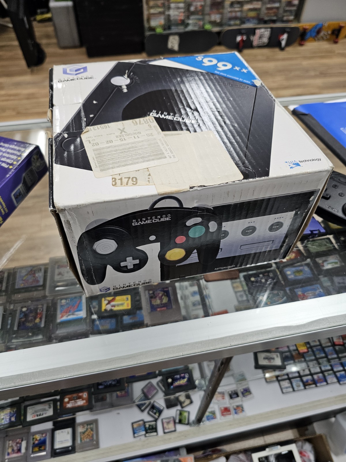 Brand New Nintendo GameCube Console – Black CIB Complete In Box Sealed Extras