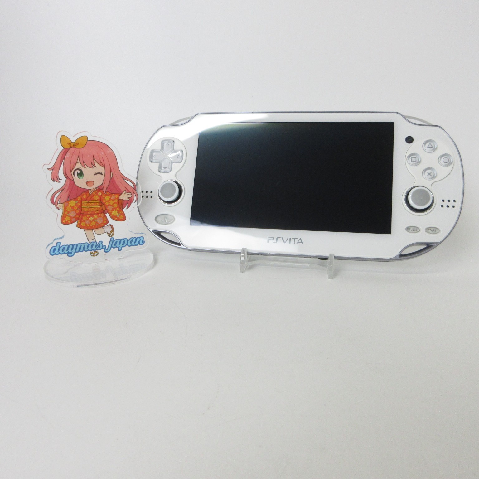【Near Mint】Sony PS Vita PCH-1000 Crystal White Wi-Fi Model Console only #RET08/0