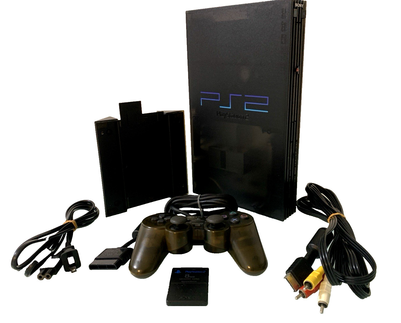 Sony PS2 Zen Black SCPH-37000 Console Complete Set Tested NTSC-J Japan