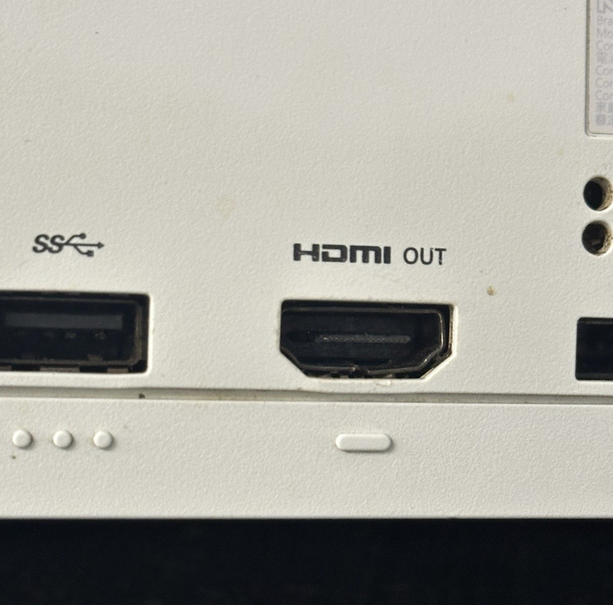 Microsoft Xbox Series S Model 1883 For Parts-Repair HDMI Port Damaged