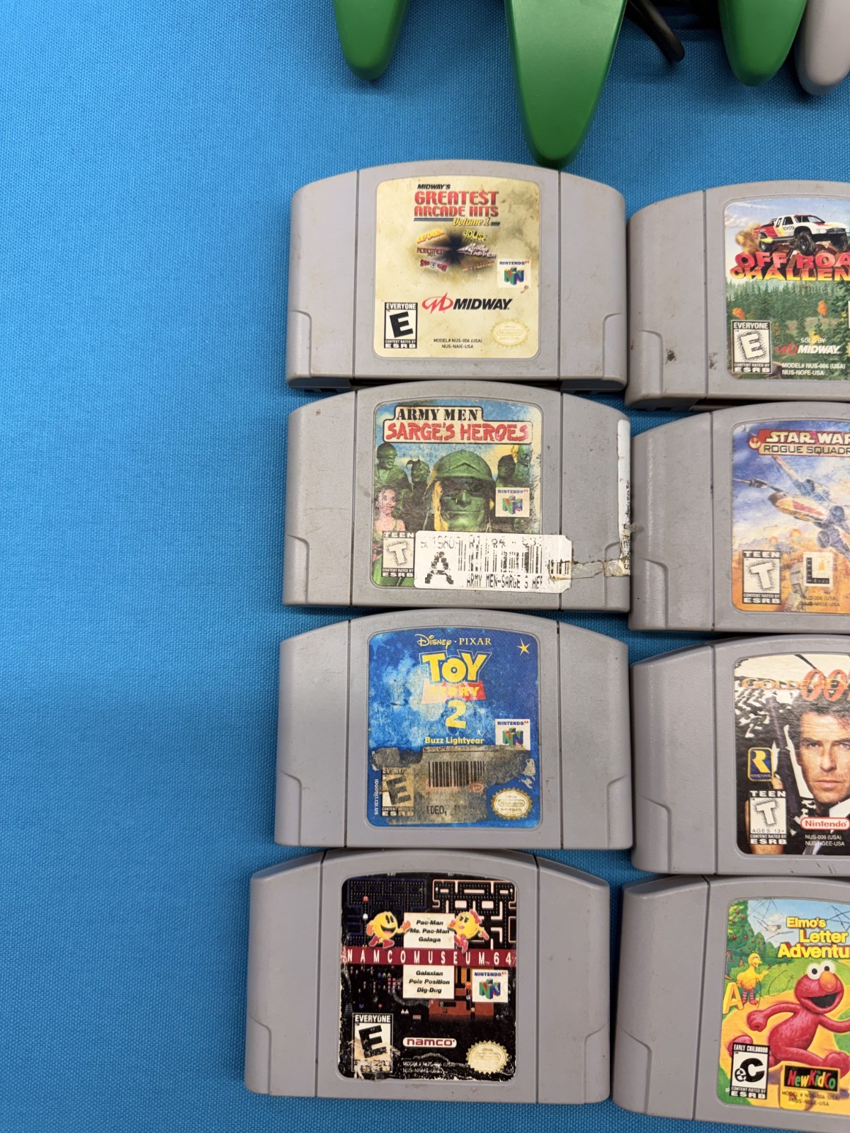 Nintendo 64 N64 System Console – Controllers – 13x Game Bundle Lot Super Smash