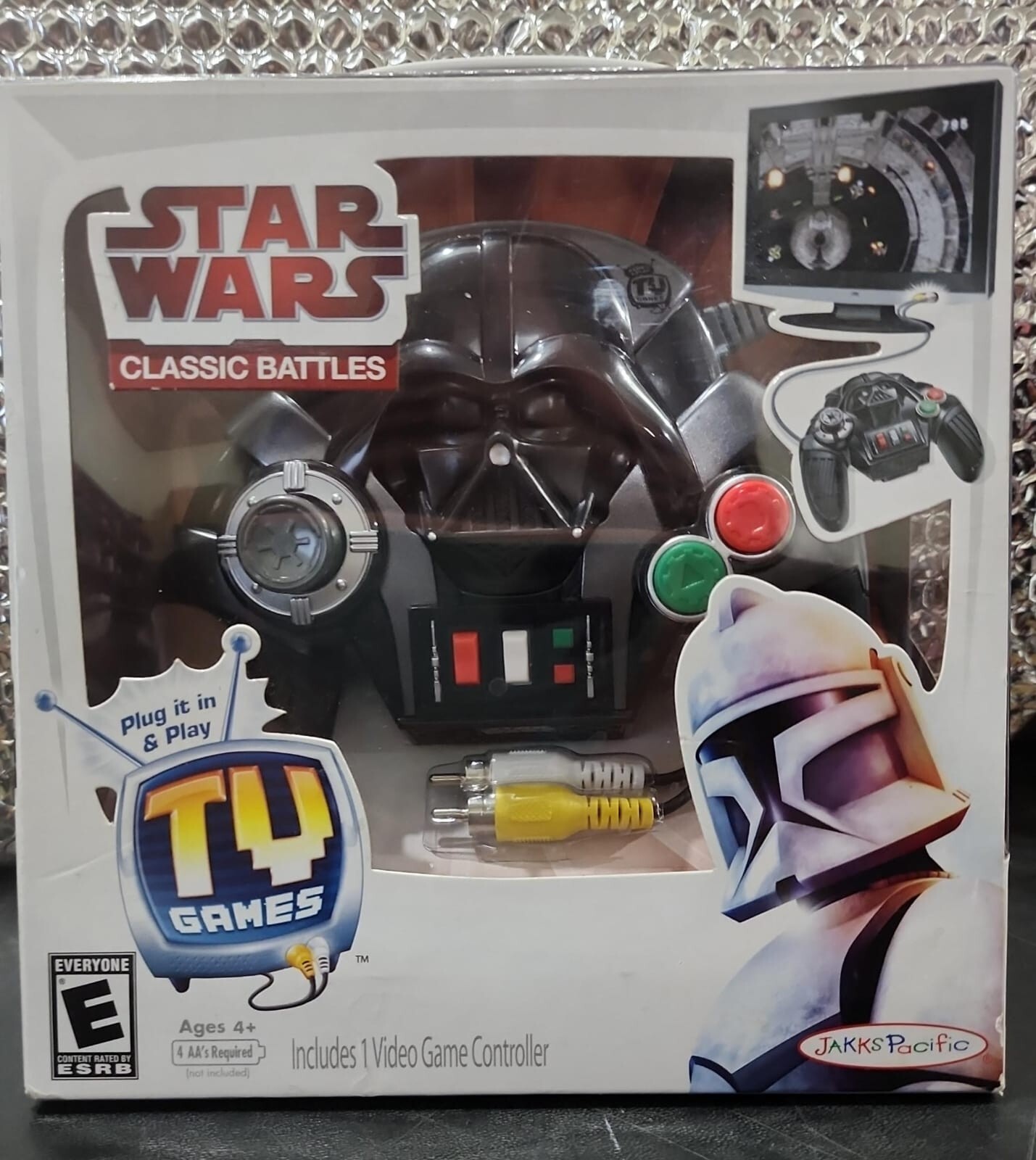 SEALED Star Wars Classic Battles “Plug it in & Play” TV Games Darth Vader