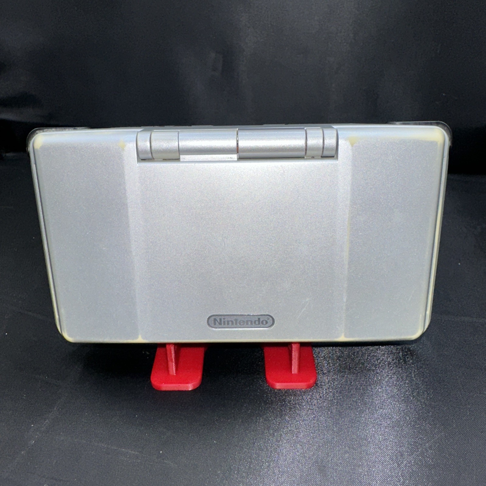 Nintendo DS Original NTR-001 (JPN) Titanium Silver Powers On Parts Or Repair